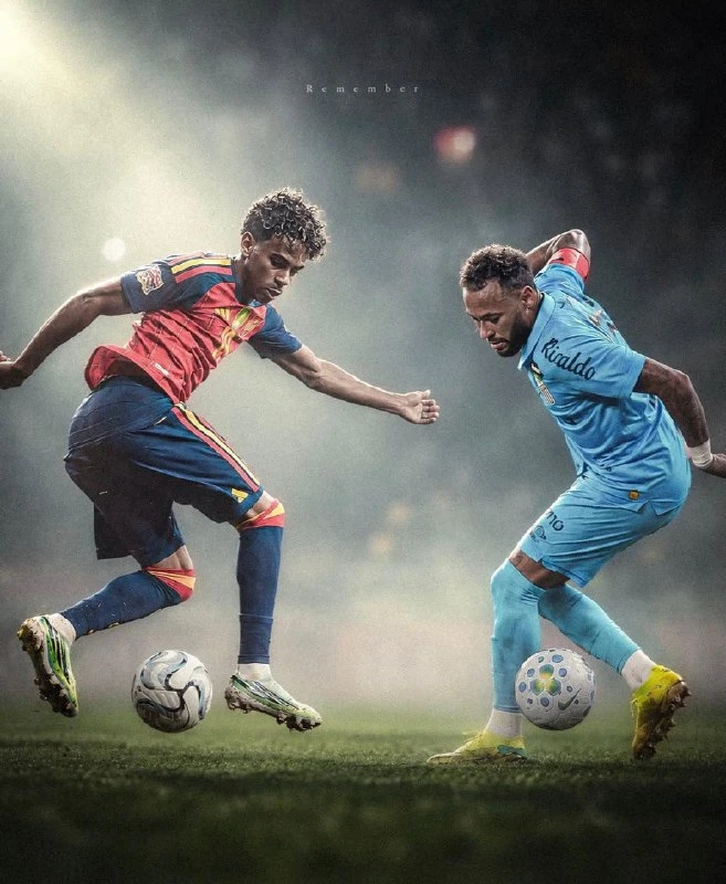 Lamine Yamal & Neymar 😍💫