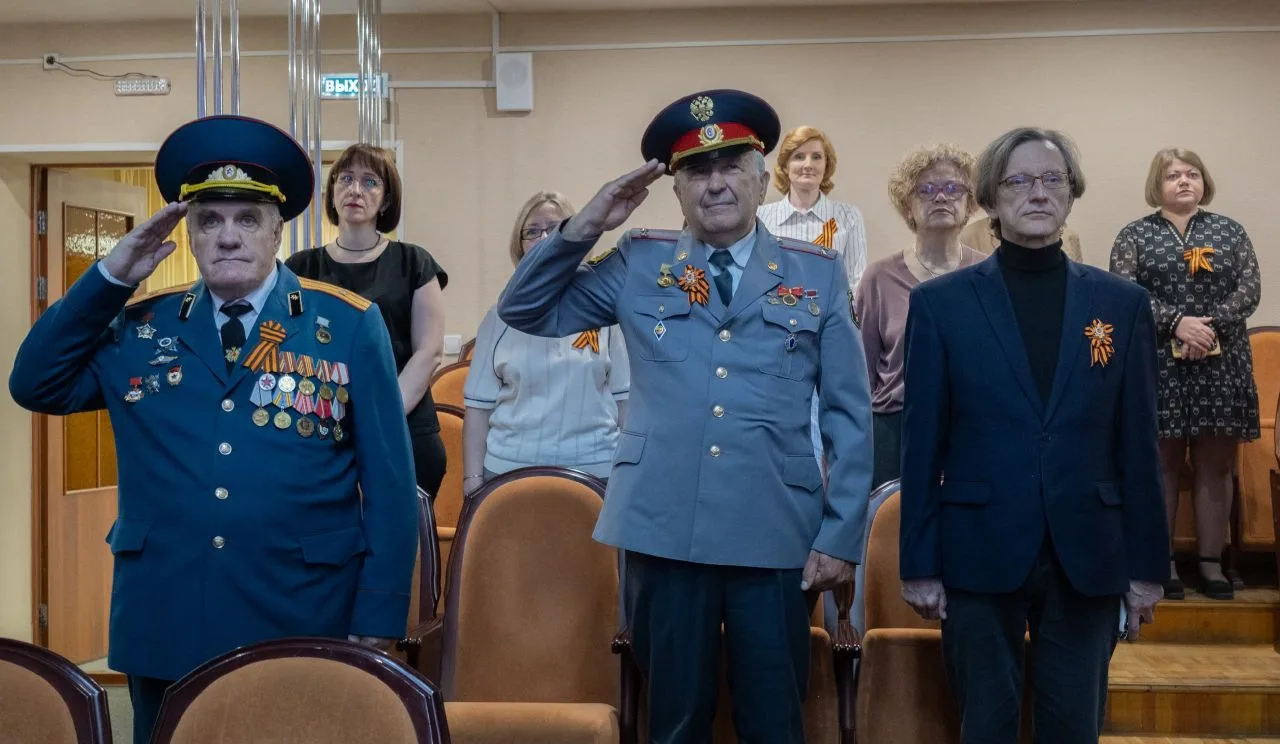 В нашем колледже состоялась церемония открытия и концерт «Код войны. Вера. Мужество. Ед...