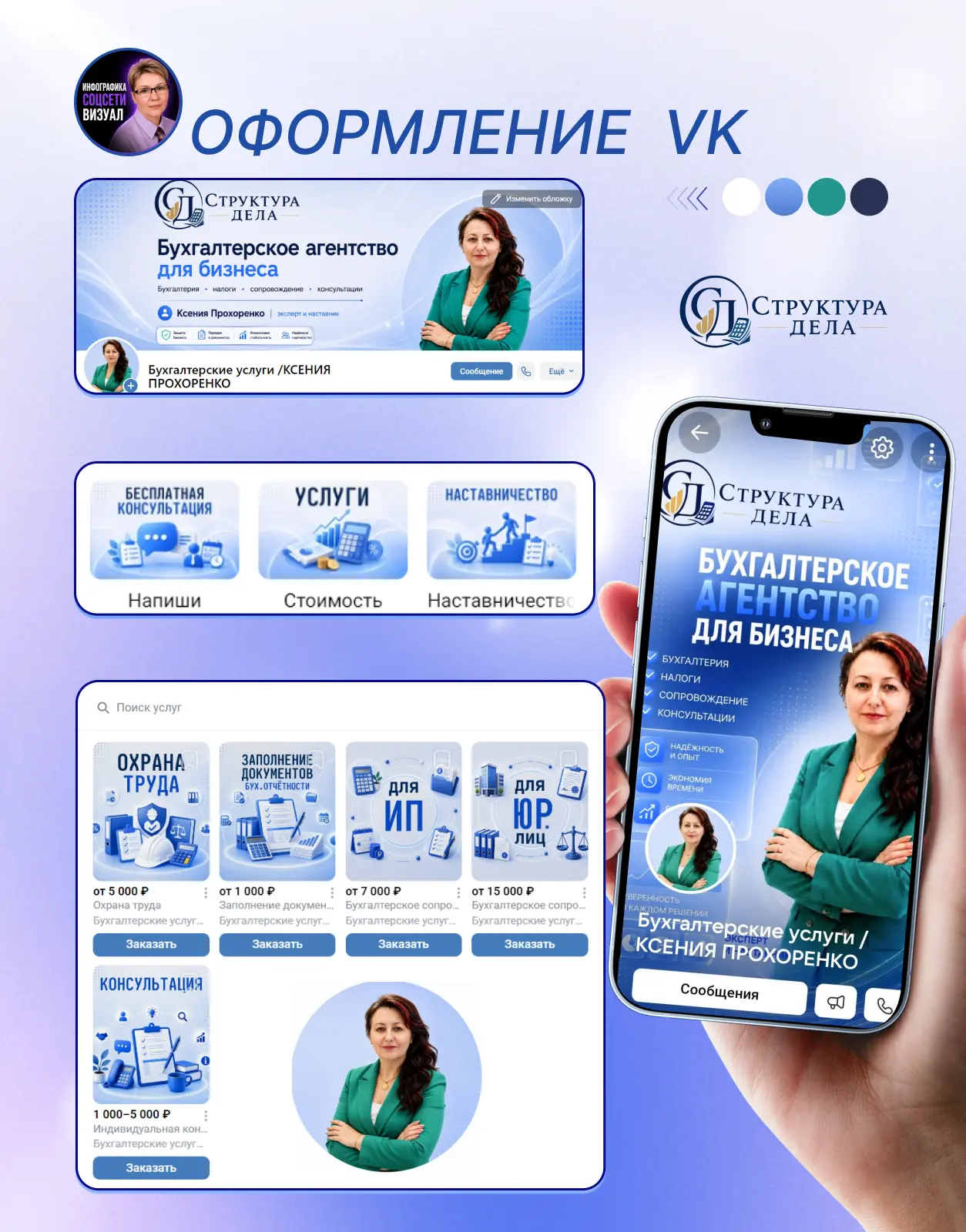 КЕЙС: ОФОРМЛЕНИЕ СООБЩЕСТВА ВК