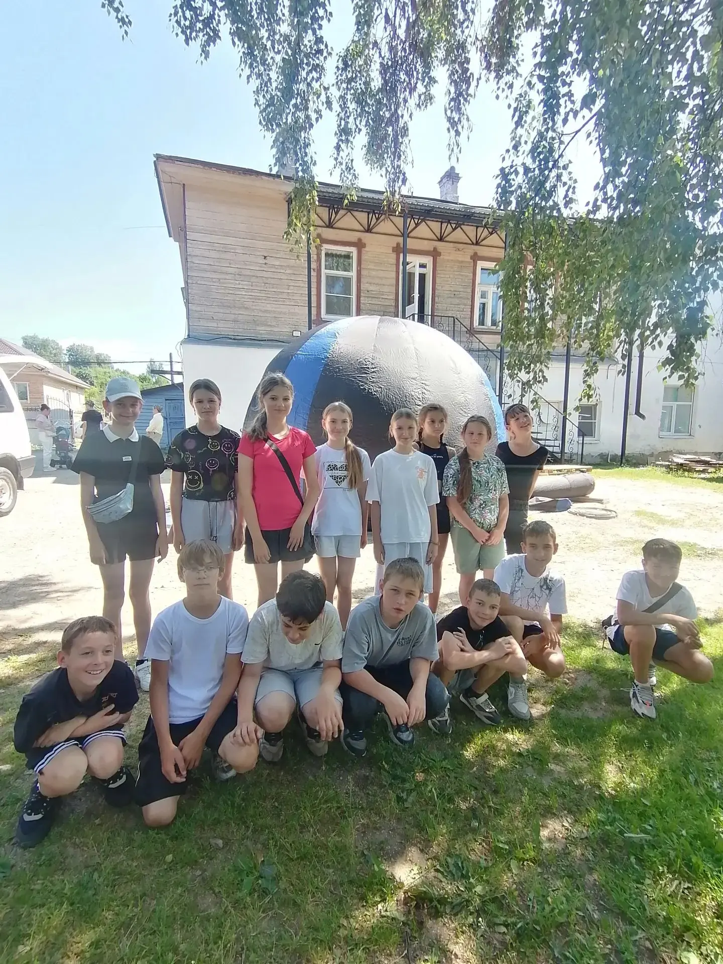 🏕️🏕️ Шестой день в палаточном лагере стал днем путешествий по малой родине.👣 Мы друж...