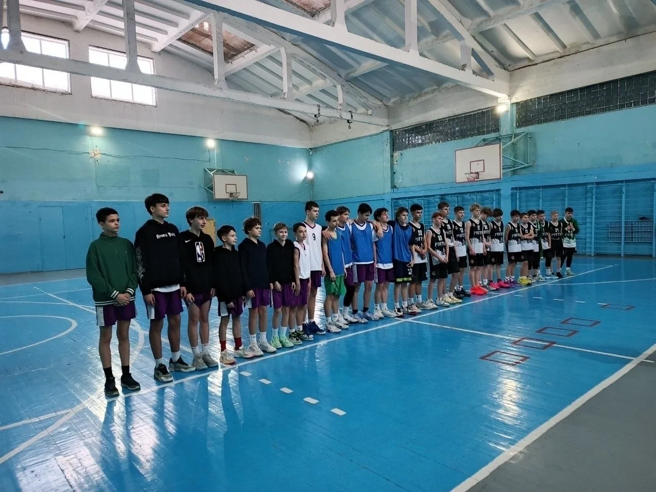 🏀🏆В мае на базе МОУ "Лицей №12 прошло Открытое первенство МБУ ДО "СШОР" по баскетболу , посвященно
