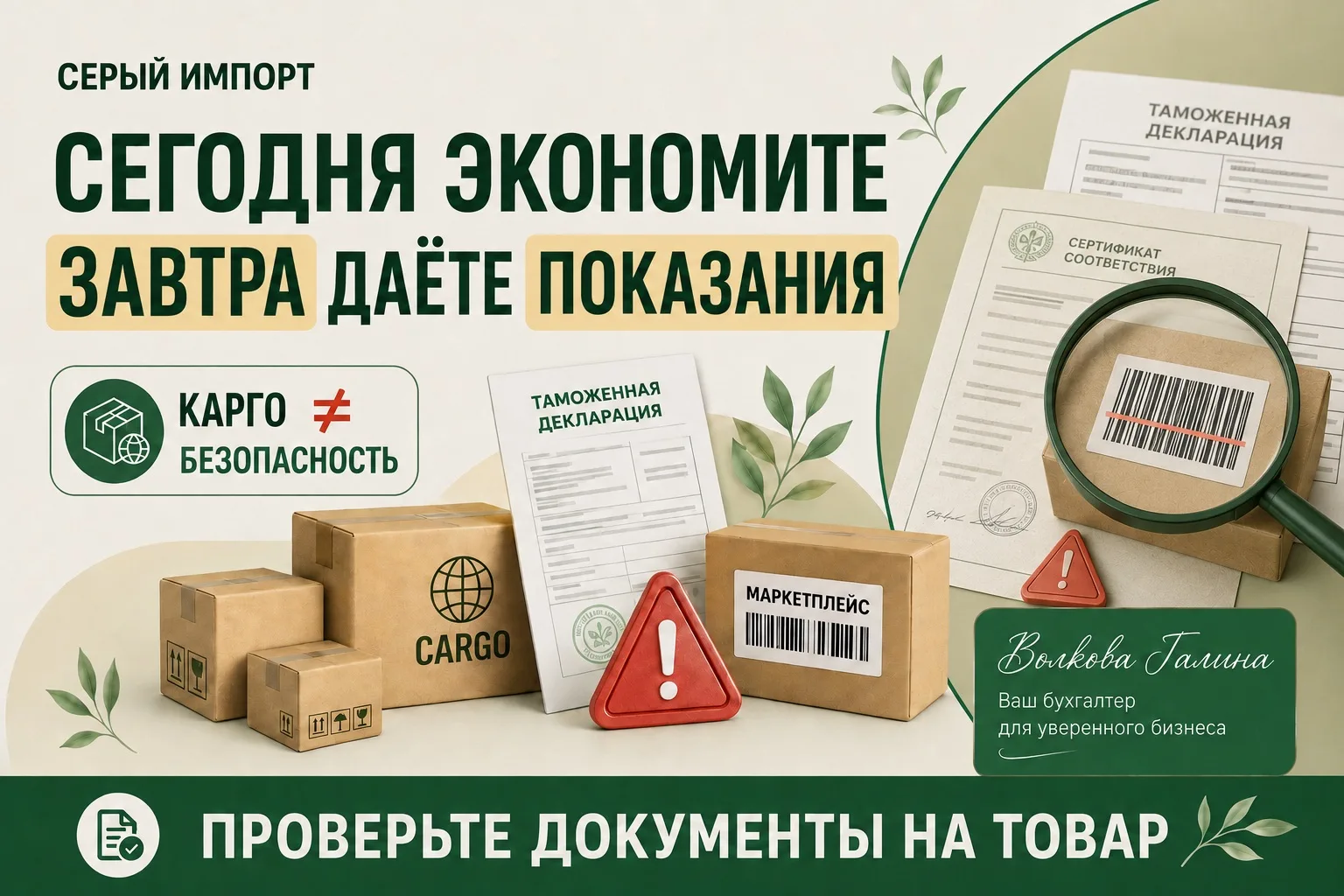 🚨 Серый импорт на маркетплейсах: сегодня вы экономите, а завтра даете показания