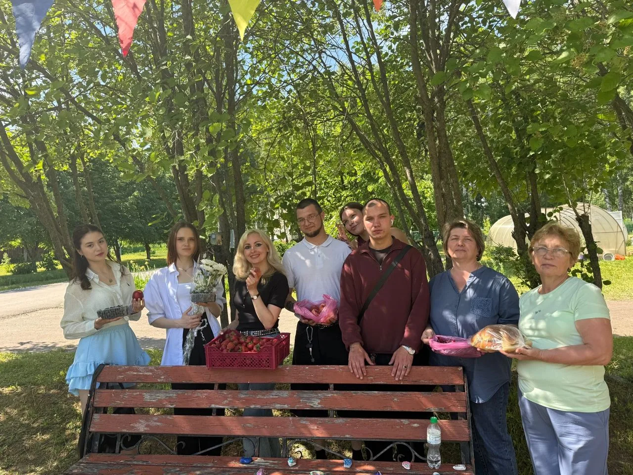🌞❤ Сегодняшний летний день стал по-настоящему ярким и светлым не только за счёт природной благодати