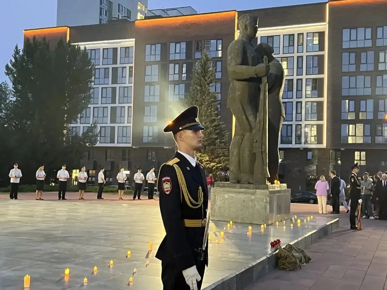 По инициативе ГУ МВД России по Алтайскому краю организована патриотическая акция «Свеча Памяти»
 
Ин