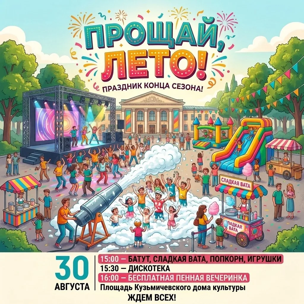 🎉 Прощай, лето! 🎉