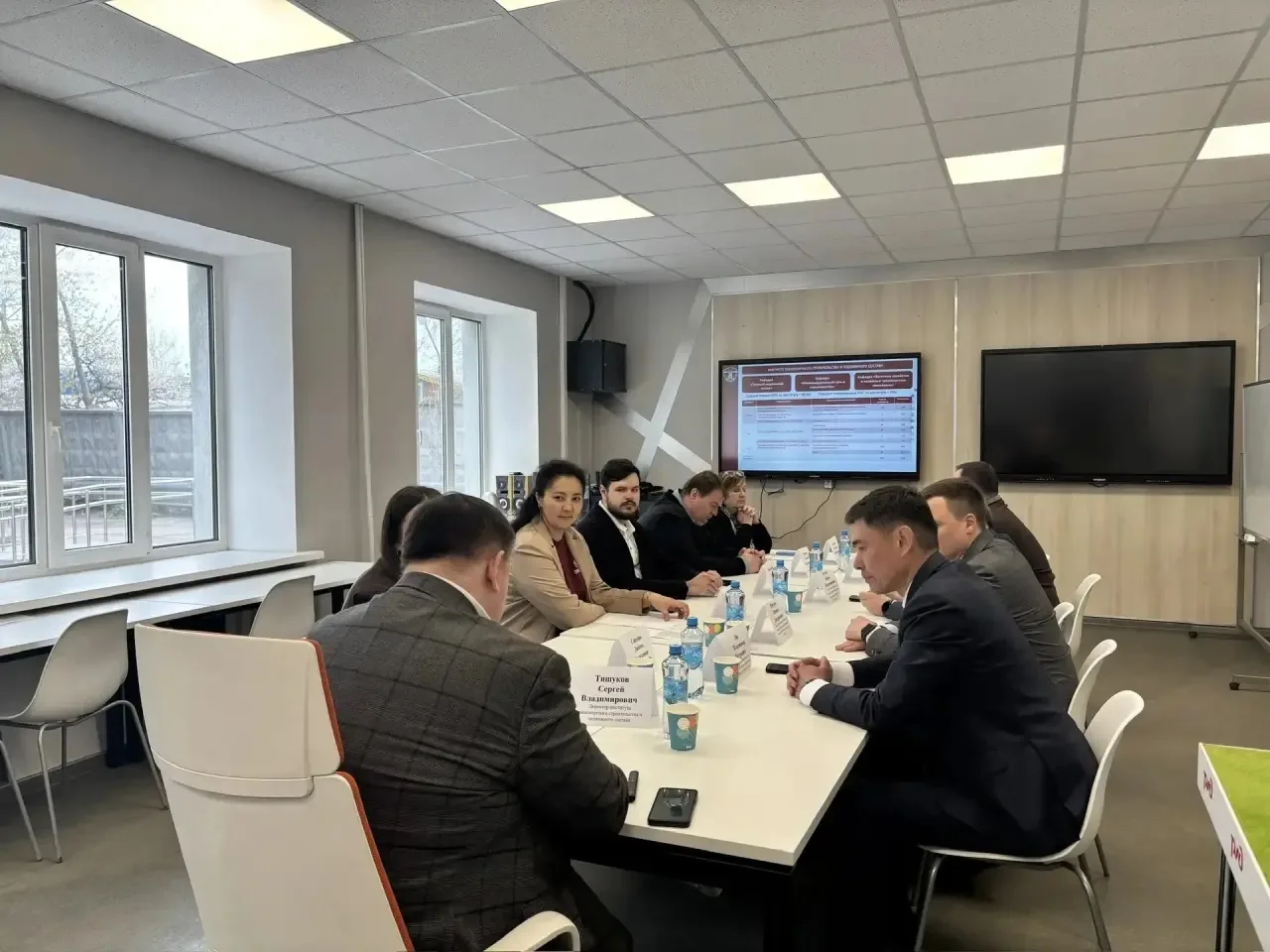 Проведение переговоров с партнерами с ОАО "РЖД"  🚂Институт транспортного строительства и подвижного 