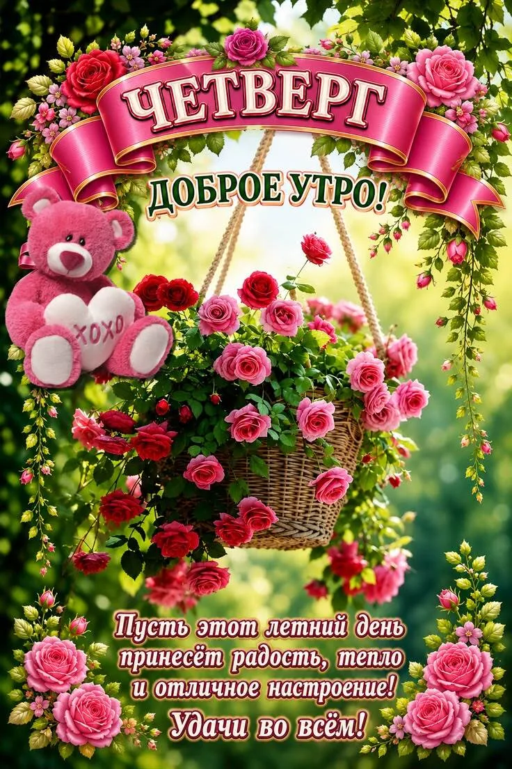 🎉 Желаем бодрого утра и замечательного дня!