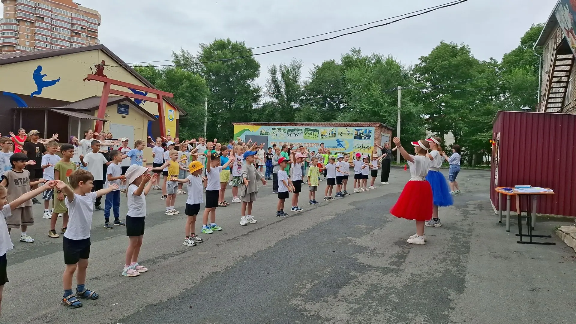 Бодро и весело началась неделя спорта!🤸🏋⛹