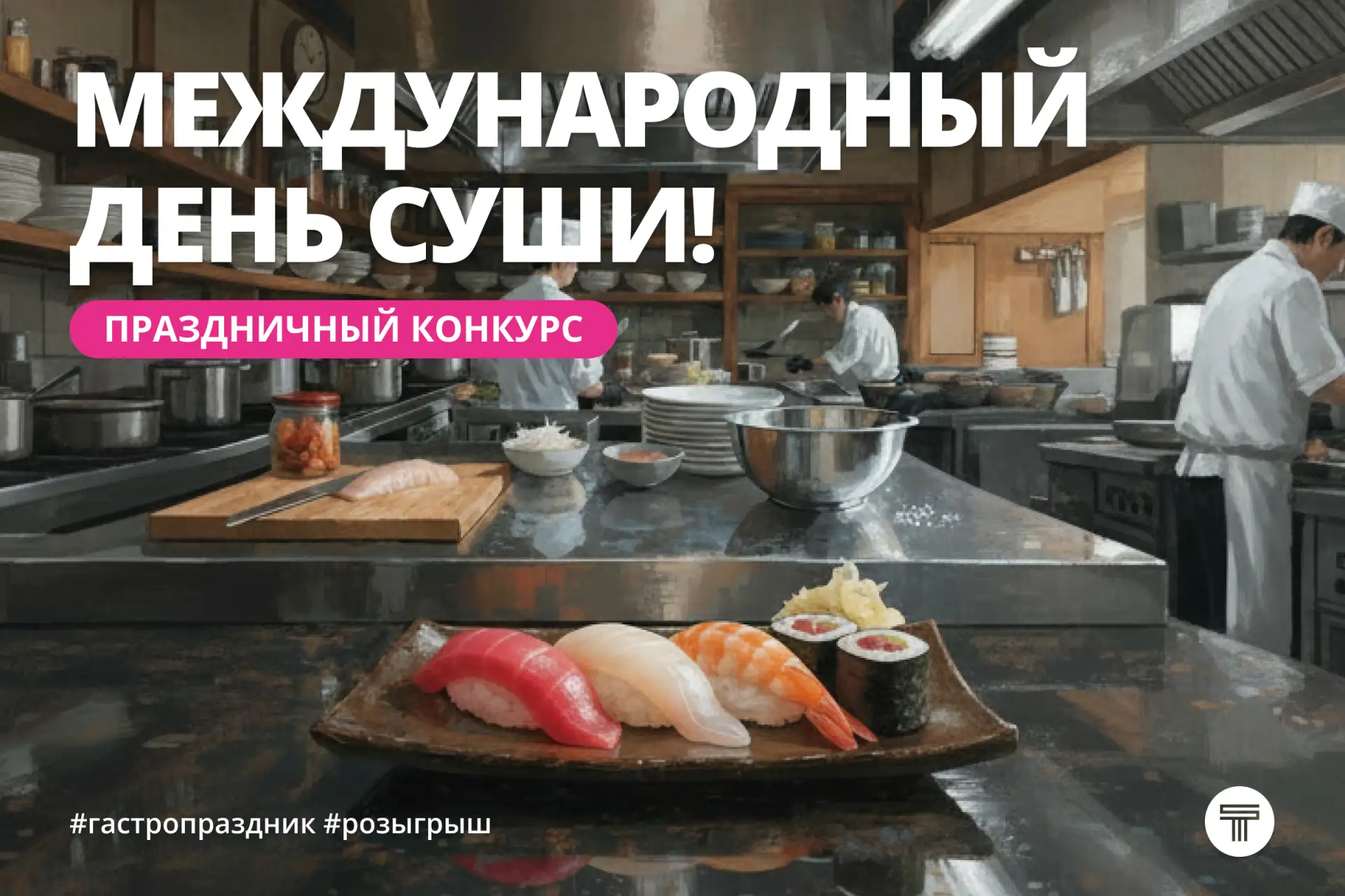 С Международным днём суши! 🍣

18 июня — профессиональный праздник, посвящённый одному из самых эсте