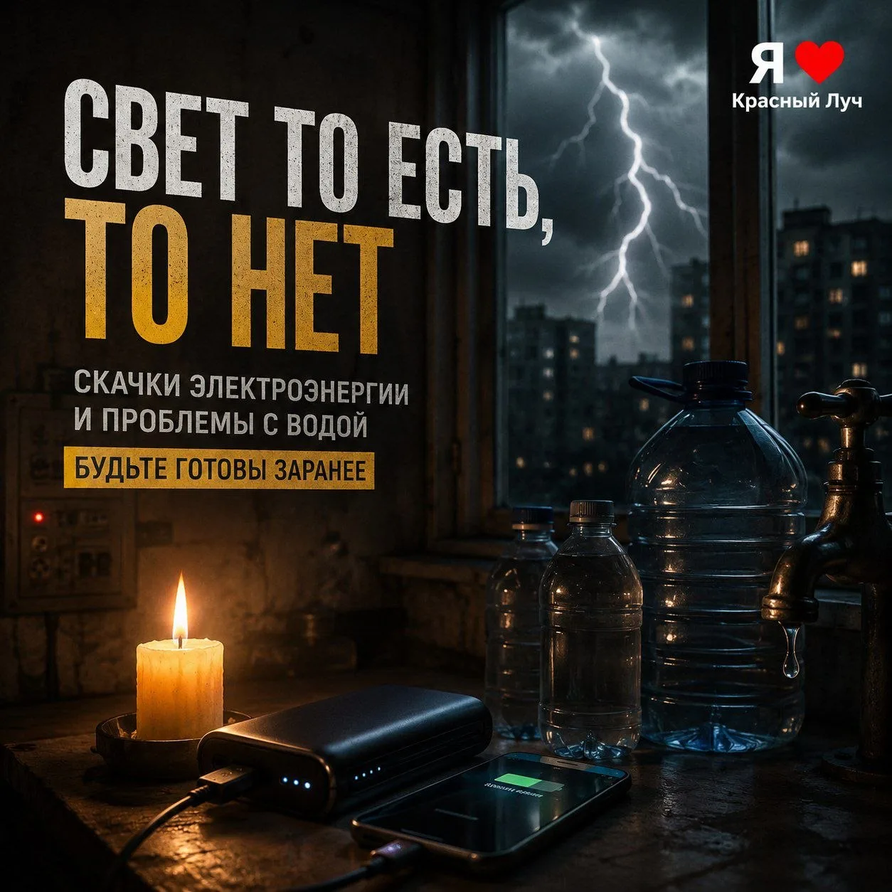 ⚡️Сообщают, что местами по ЛНР наблюдаются скачки электроэнергии
