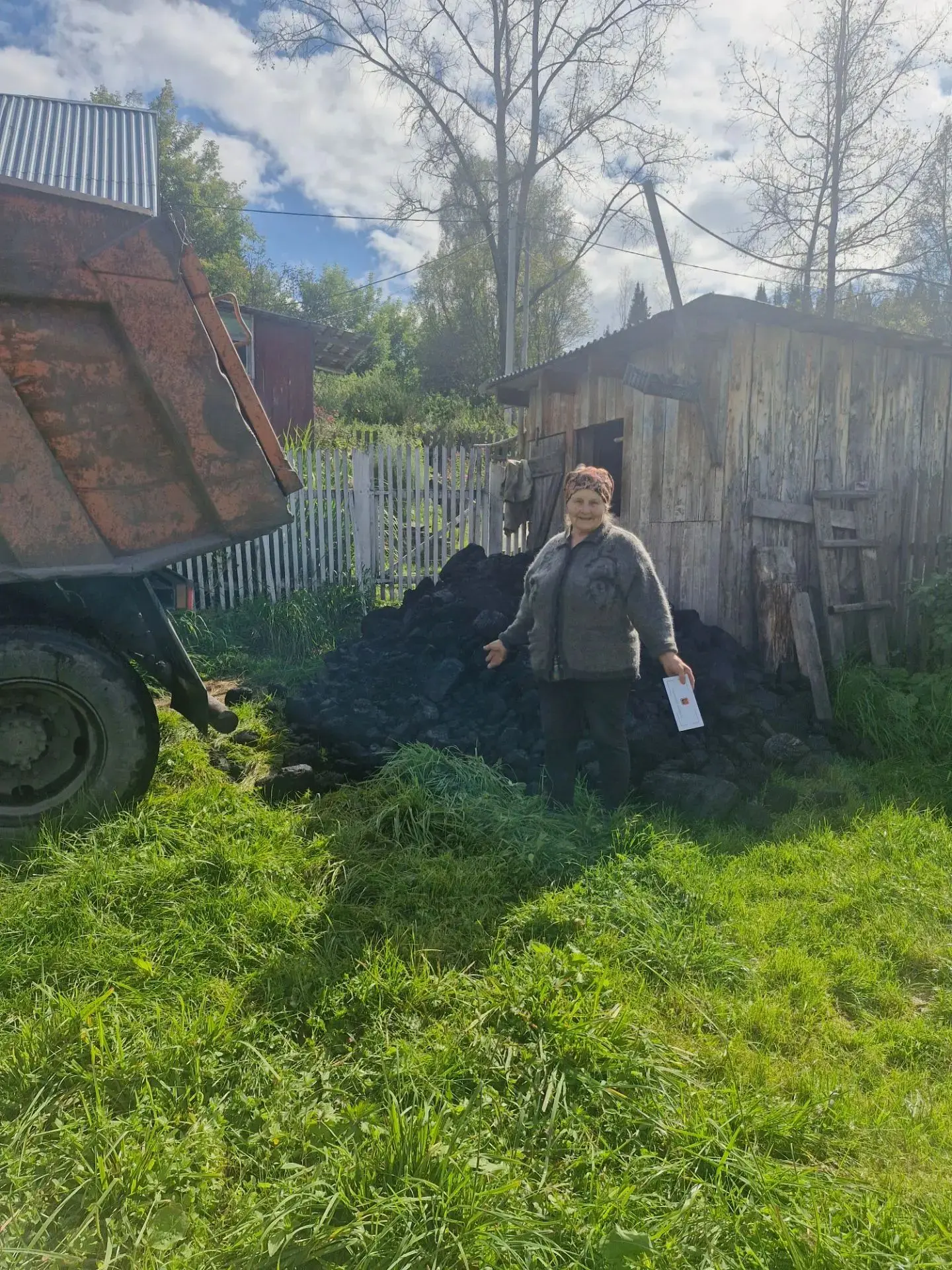 Продолжается доставка благотворительного угля. Уголь предоставляется в соответствии с з...