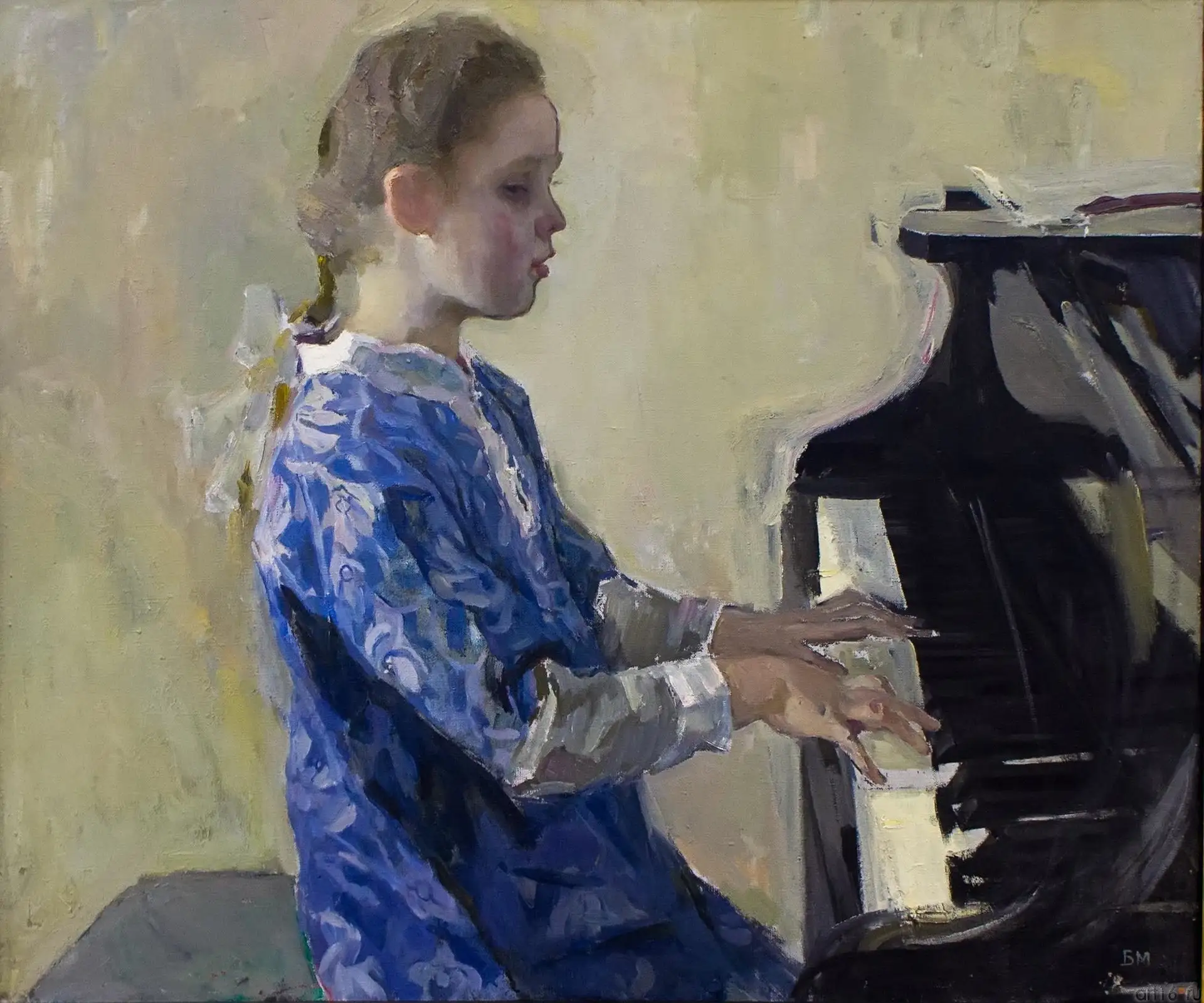 "Ольга Майорова. Урок музыки", 1980-е