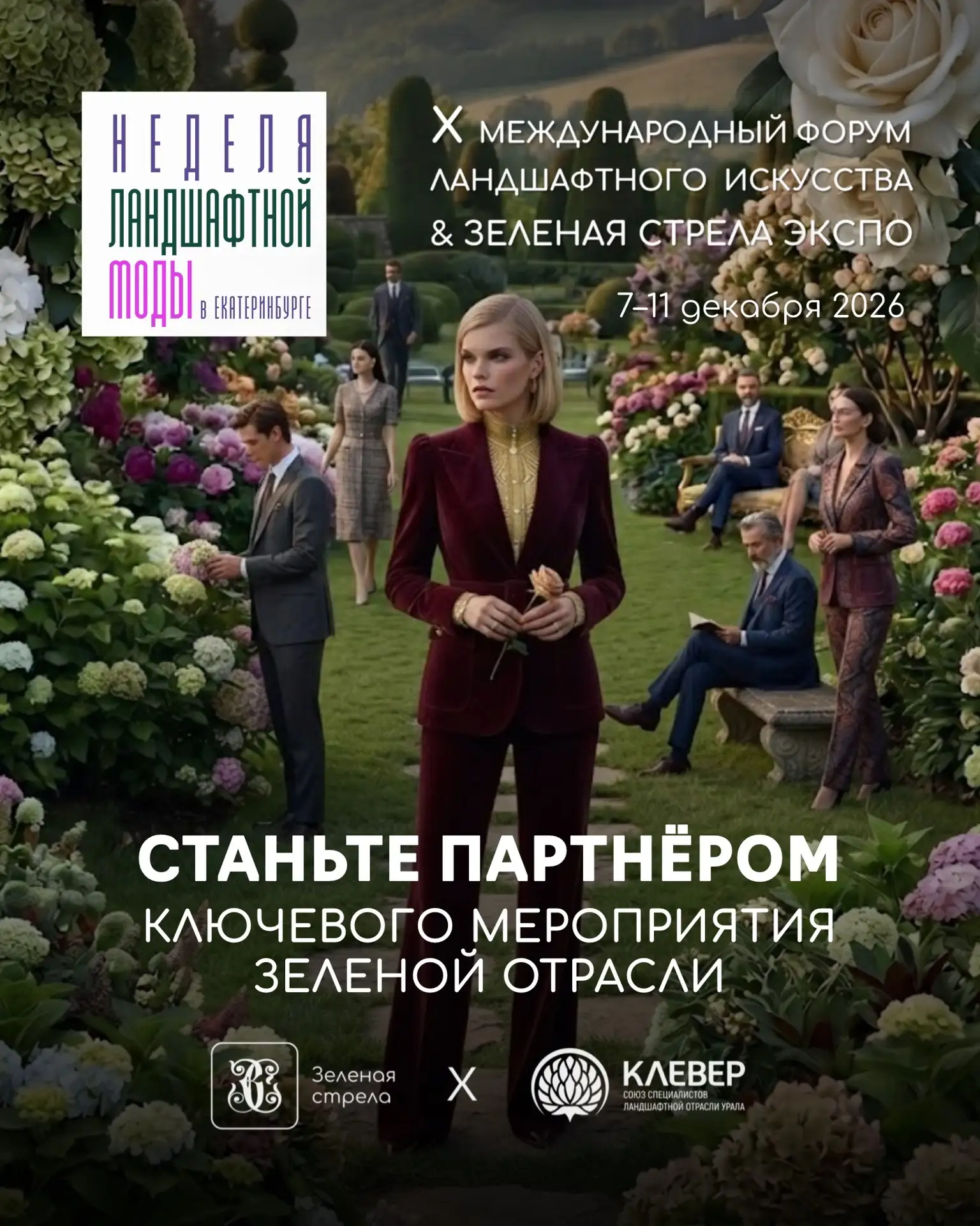ПАРТНЁРСТВО С КЛЮЧЕВЫМ ФОРУМОМ ДЛЯ ВСЕЙ ЛАНДШАФТНОЙ ИНДУСТРИИ