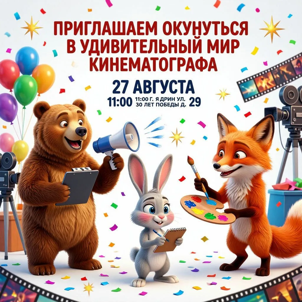 День российского кино: праздник волшебства и больших историй!