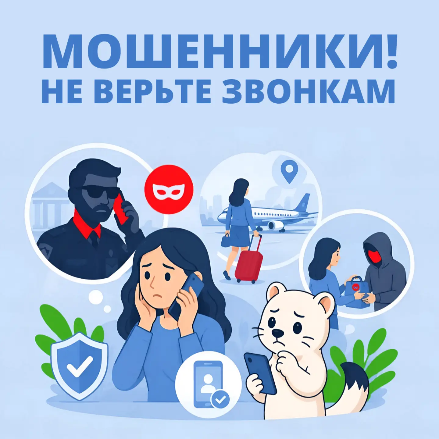 Вас обвиняют по телефону? Это мошенники!

Жительнице Тюмени позвонили неизвестные, представились сот
