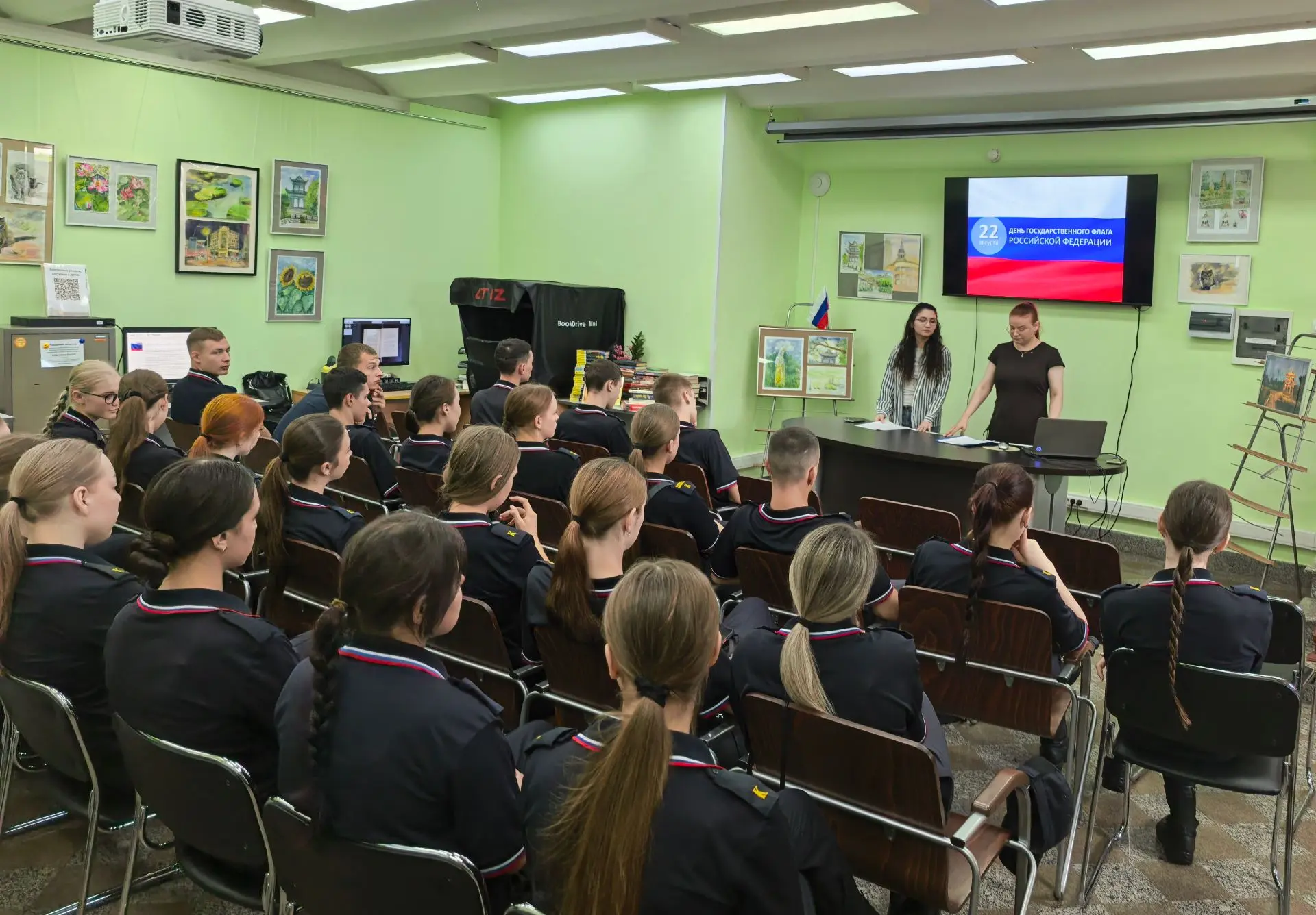 👮‍♀️📖 20 августа 2026 года курсанты ДВЮИ МВД России имени И.Ф. Шилова посетили Дальне...