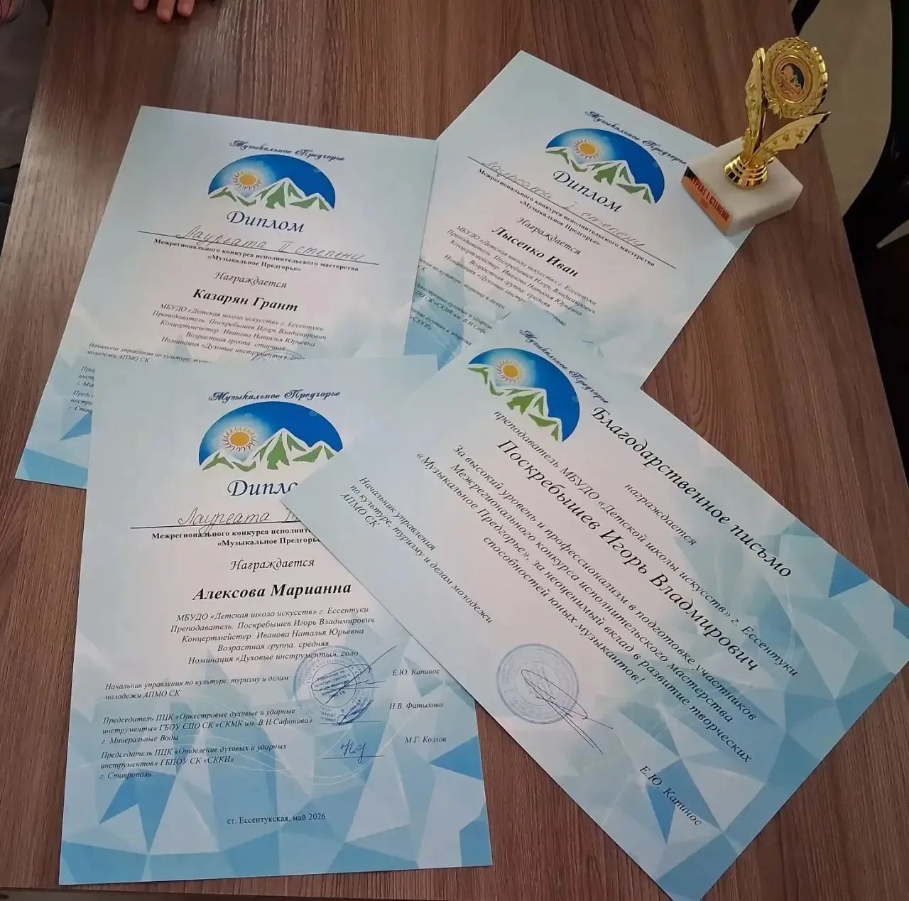 Поздравляем с блестящим результатом!