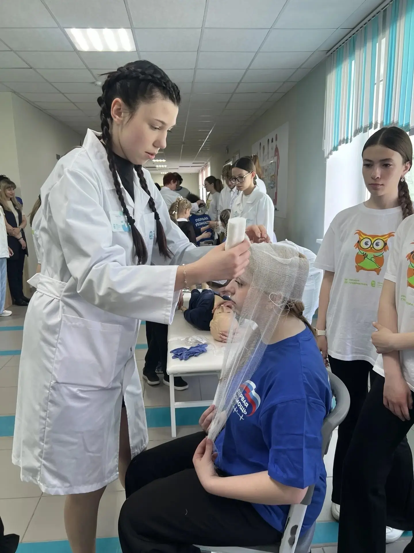 В Борисовской школе № 2 состоялся необычный урок, инициатором которого выступило первичное отделение