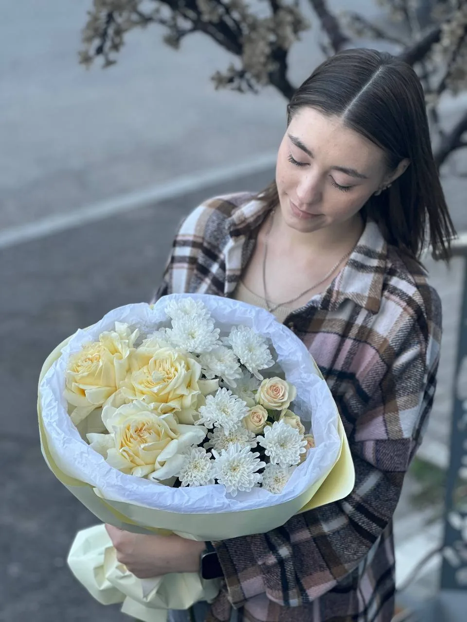 Нежность, собранная в одном букете 🤍