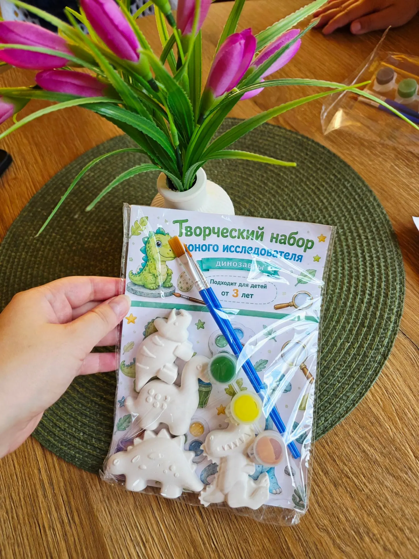 День наш был творческим 🎨
А после обед и тихий час ☺