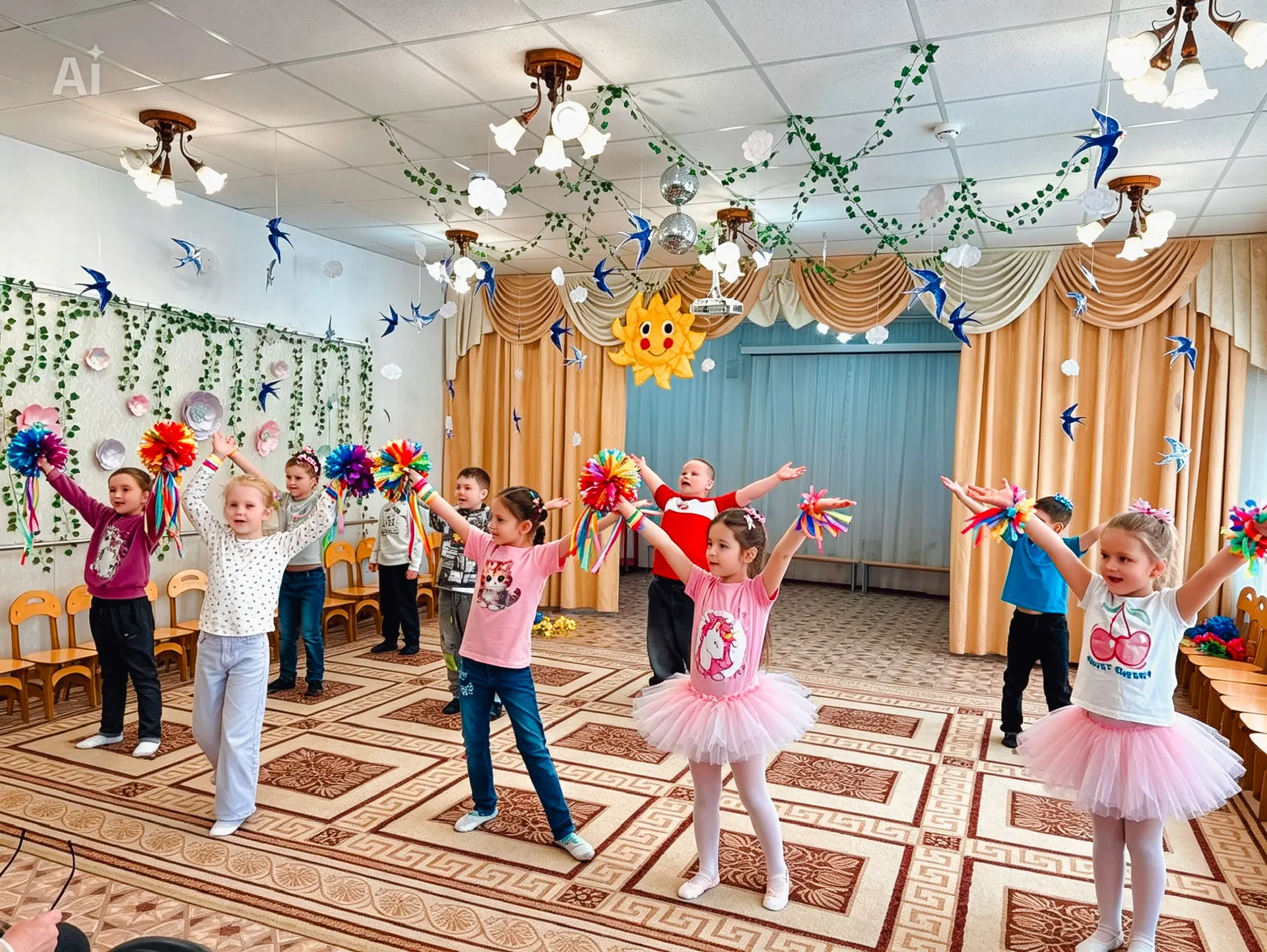💃 В преддверии Международного дня танца, который отмечается 29 апреля, в дошкольном отделении на Ден