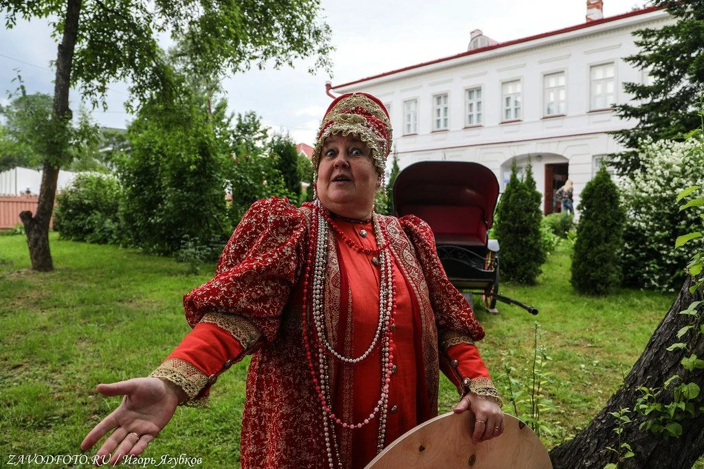 Побывал в Дом-музее Верещагиных, а заодно и на фестивале «Молочные традиции» в Череповце