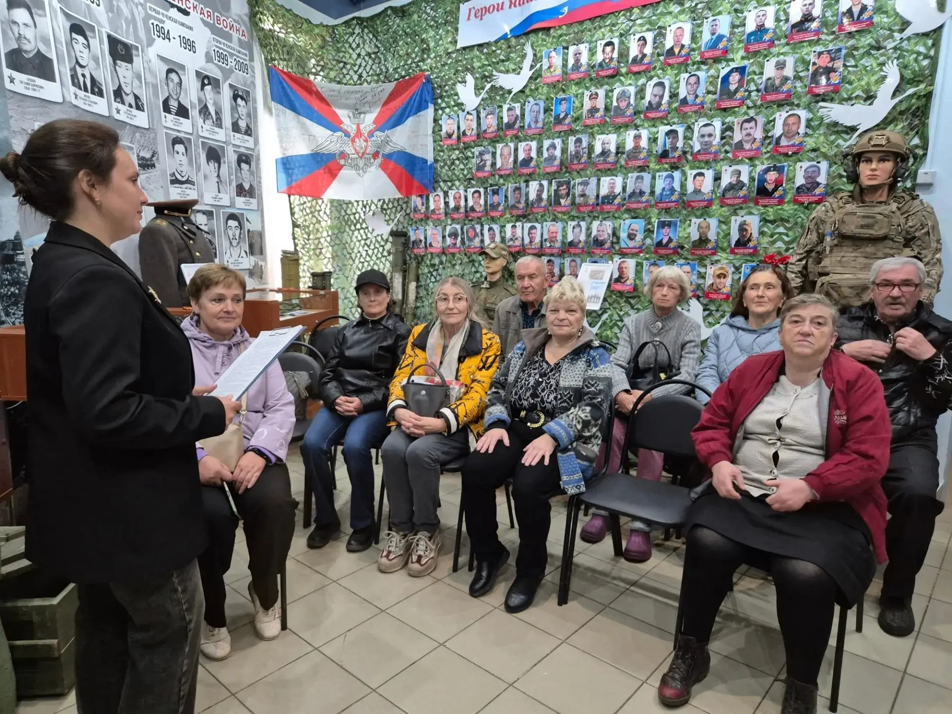 🕊 Память сильнее времени. Встреча поколений в Зале Памяти и Славы.