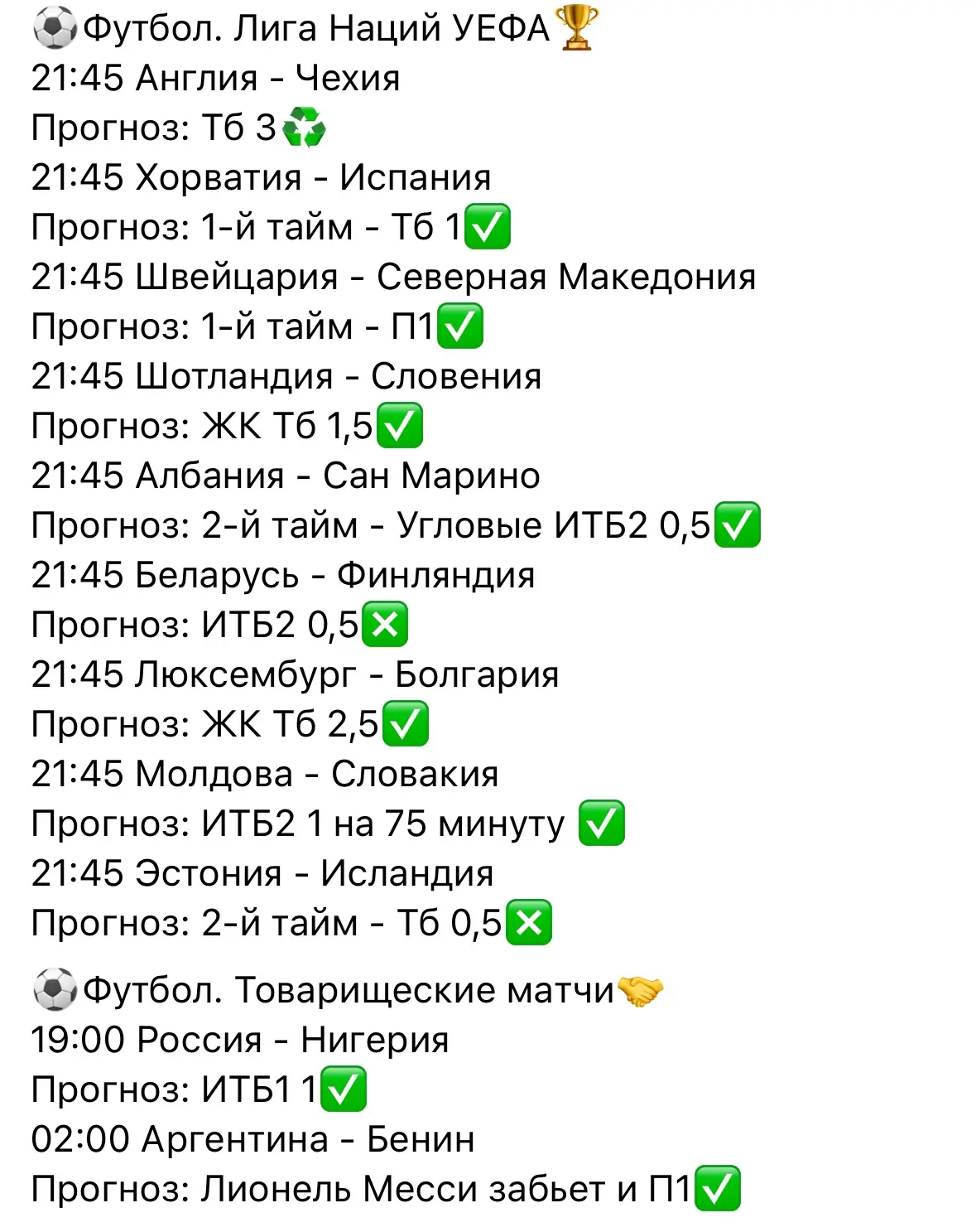 Результаты матчей футбола ✅