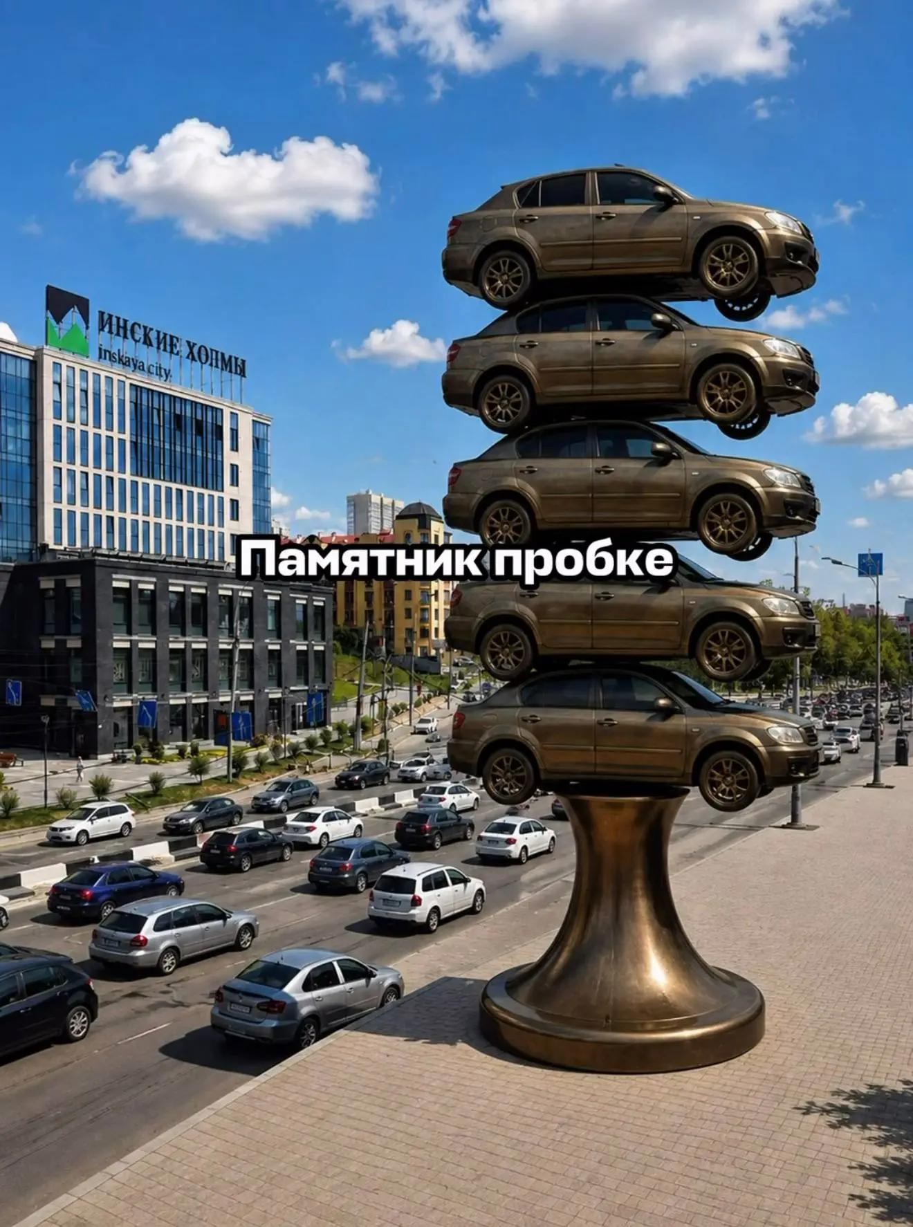 Памятник, которого не хватает в Новосибирске🌚