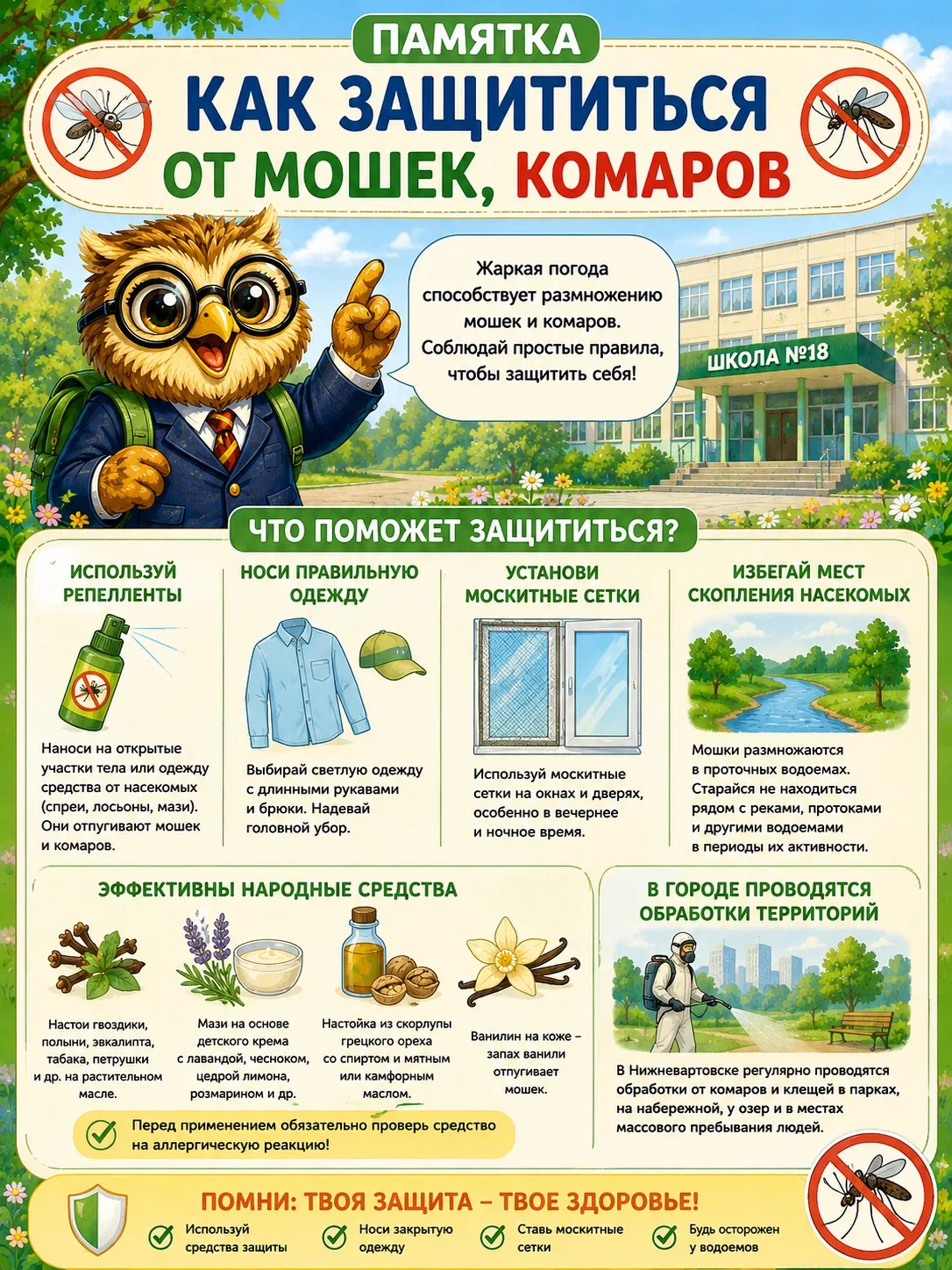 🦉 Здравствуйте, друзья! С вами школьный Совёнок.