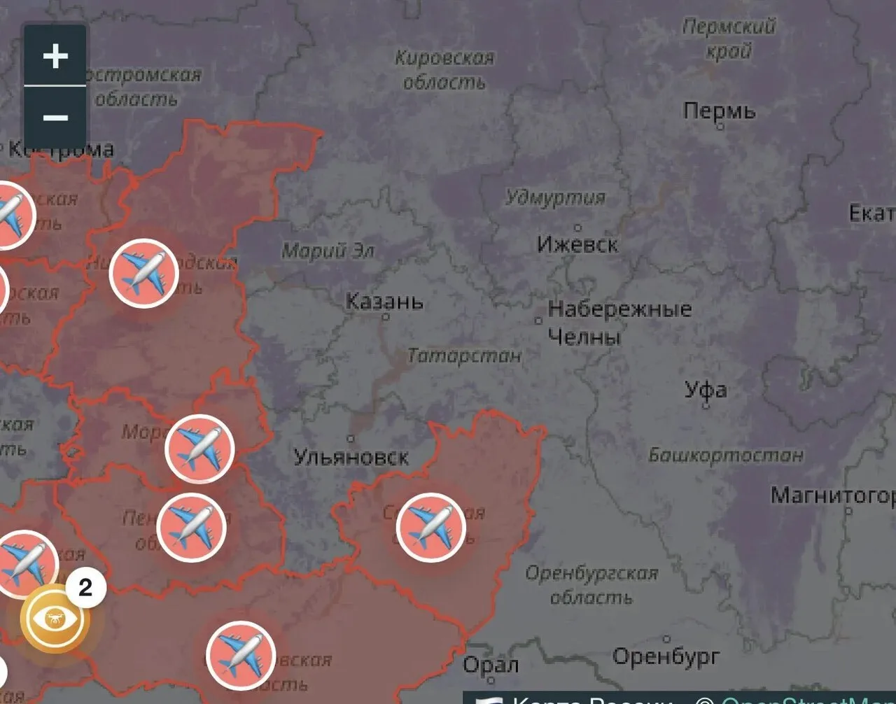 БПЛА летят в сторону Прикамья: возможны сбои мобильного интернета