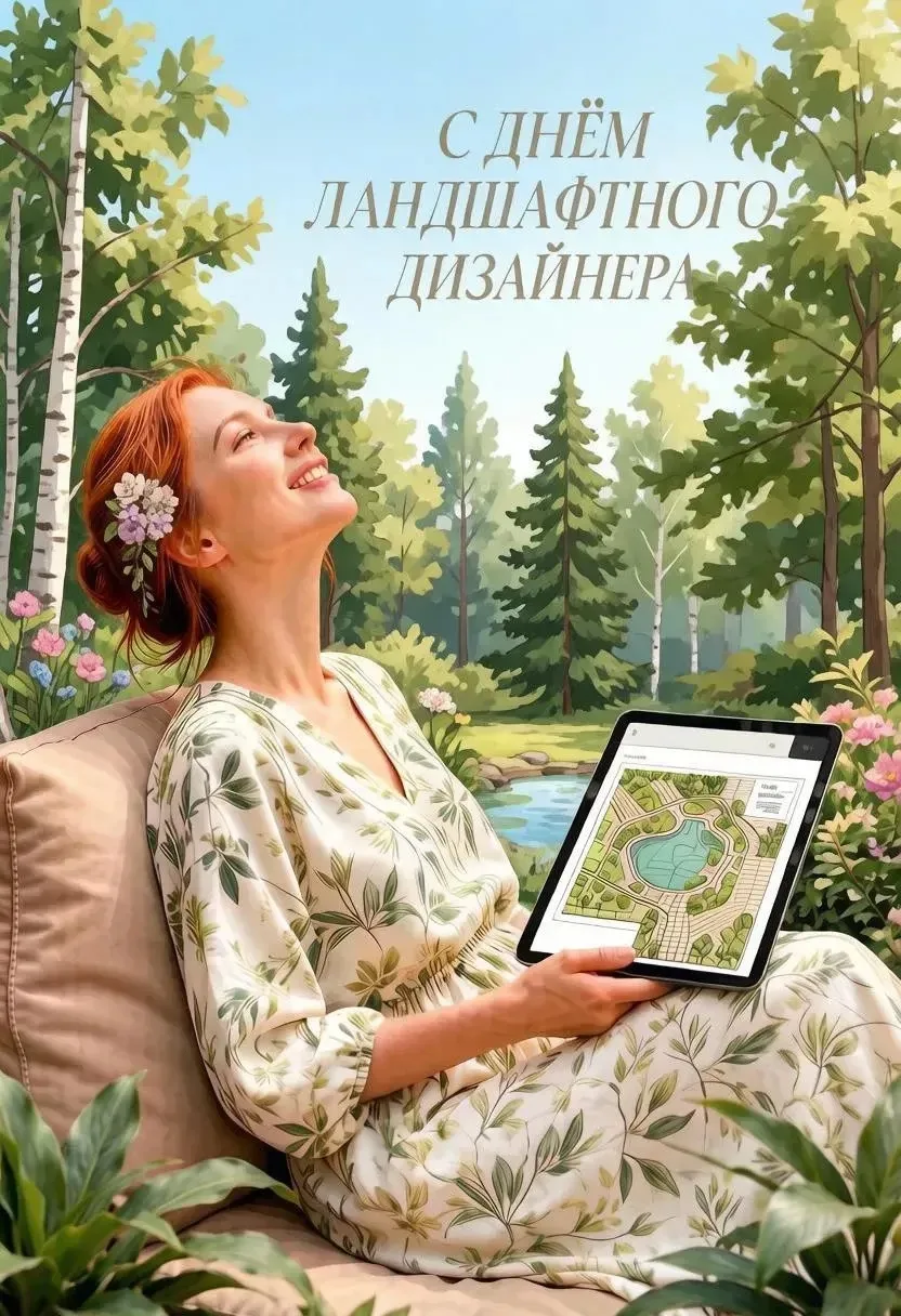 🌺Друзья, с Днем ландшафтного дизайнера!

Сегодня мы от всей души поздравляем тех, кто видит красоту