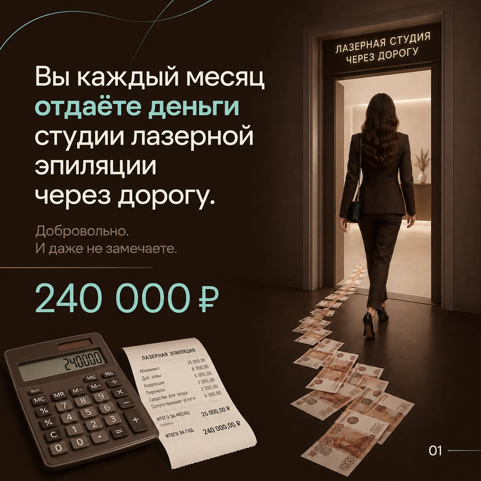 🌟Каждый месяц вы делаете маникюр, педикюр и брови – а ваши же клиентки уносят соседям ...