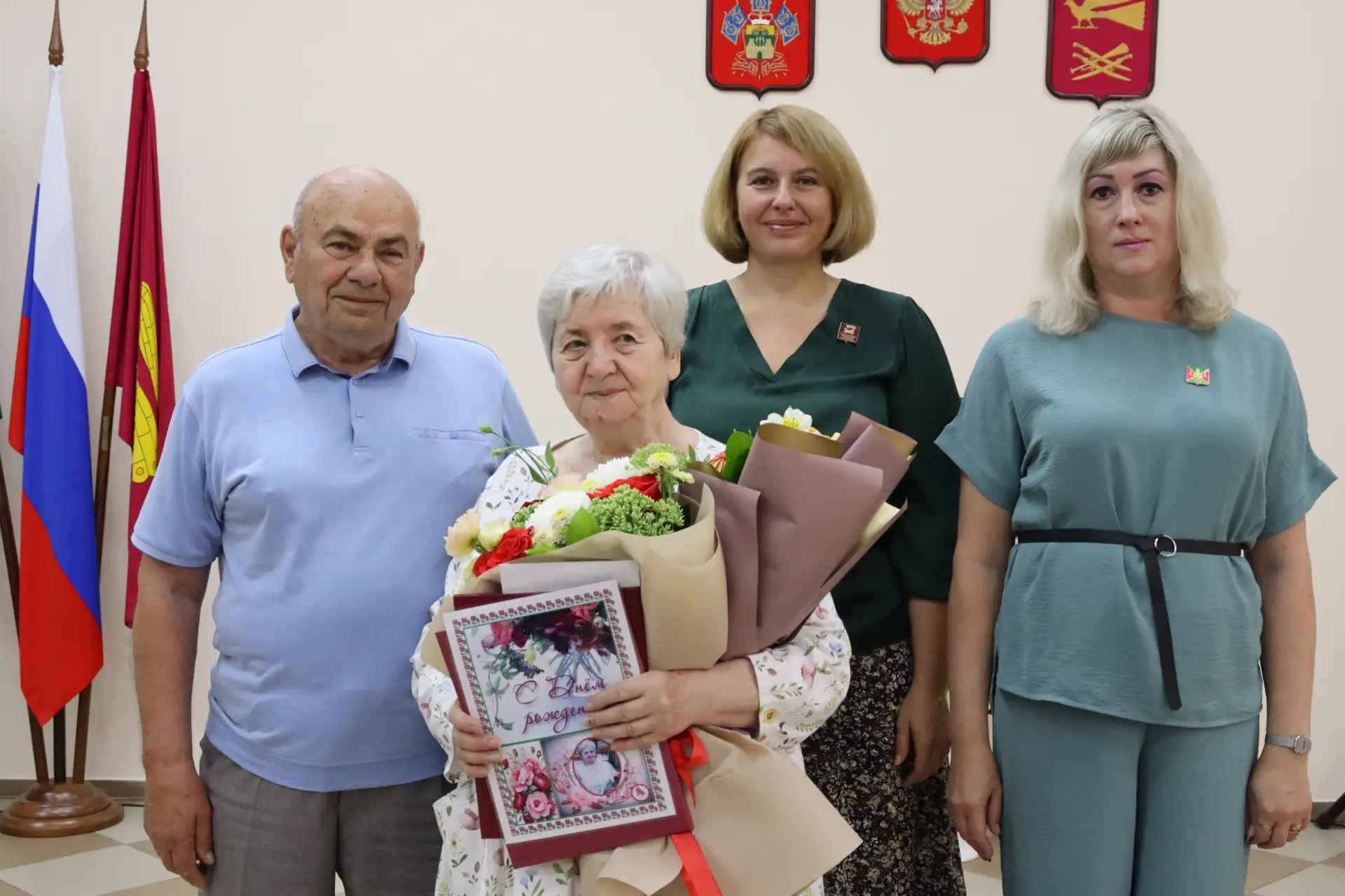 Сегодня в Кореновске — день, наполненный теплотой и глубоким уважением. В стенах Совета ветеранов со