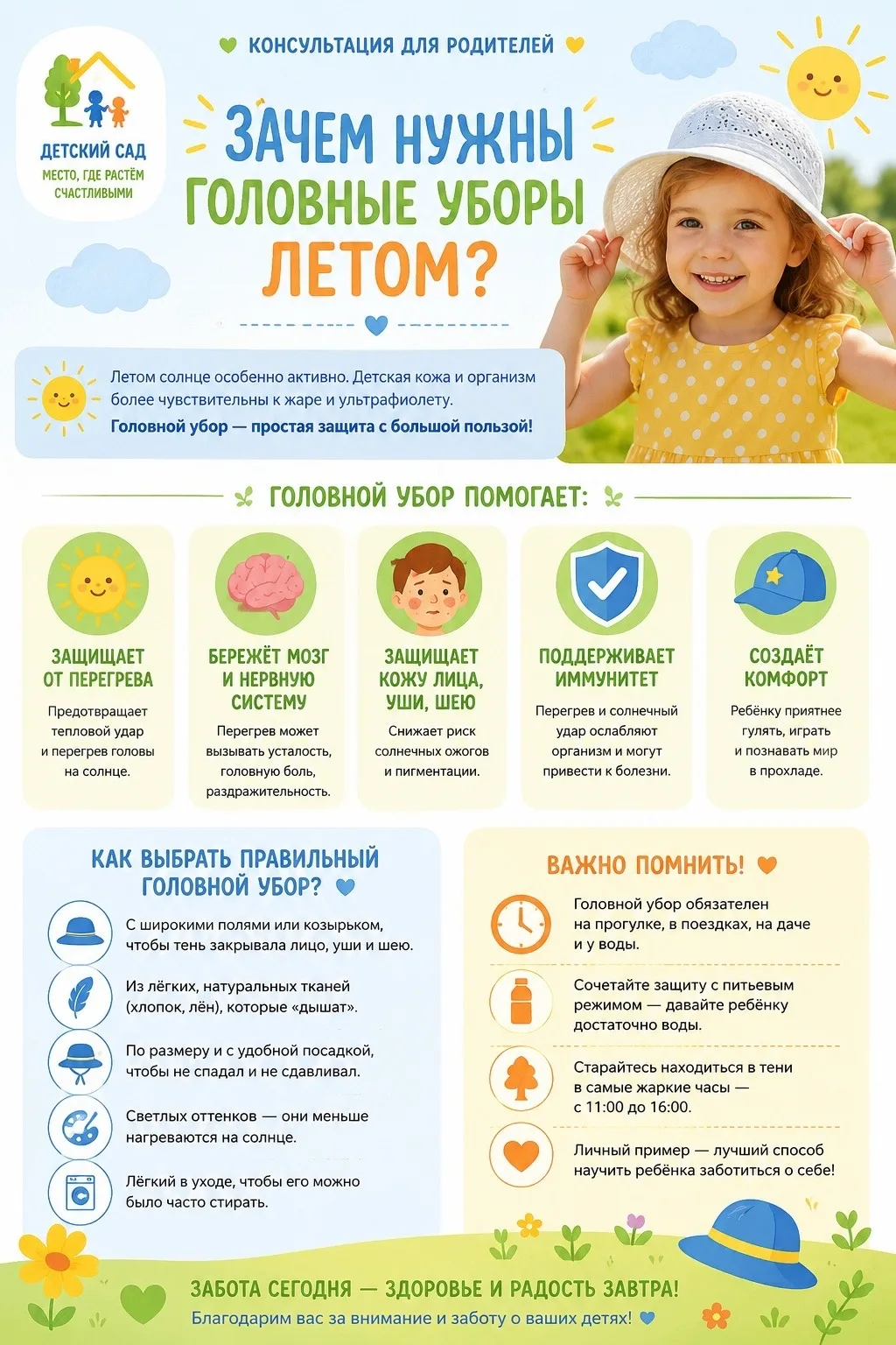 Наступили по-настоящему жаркие дни, и мы напоминаем о простом, но жизненно важном прави...