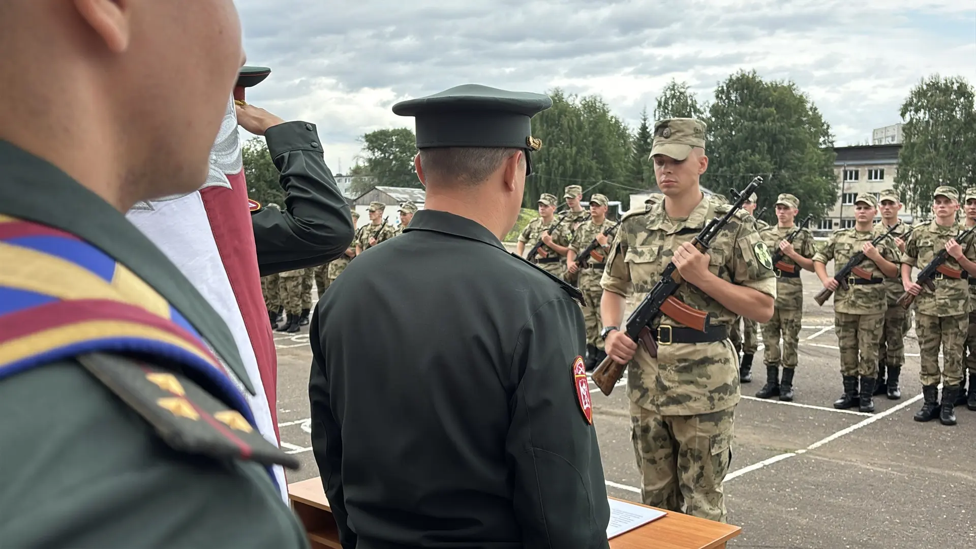 🫡Сегодня в Сыктывкаре состоялась торжественная церемония принятия Военной присяги военнослужащими п