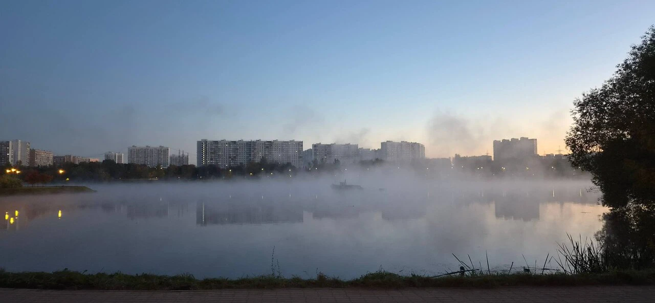 Туманное братеевское утро 😍