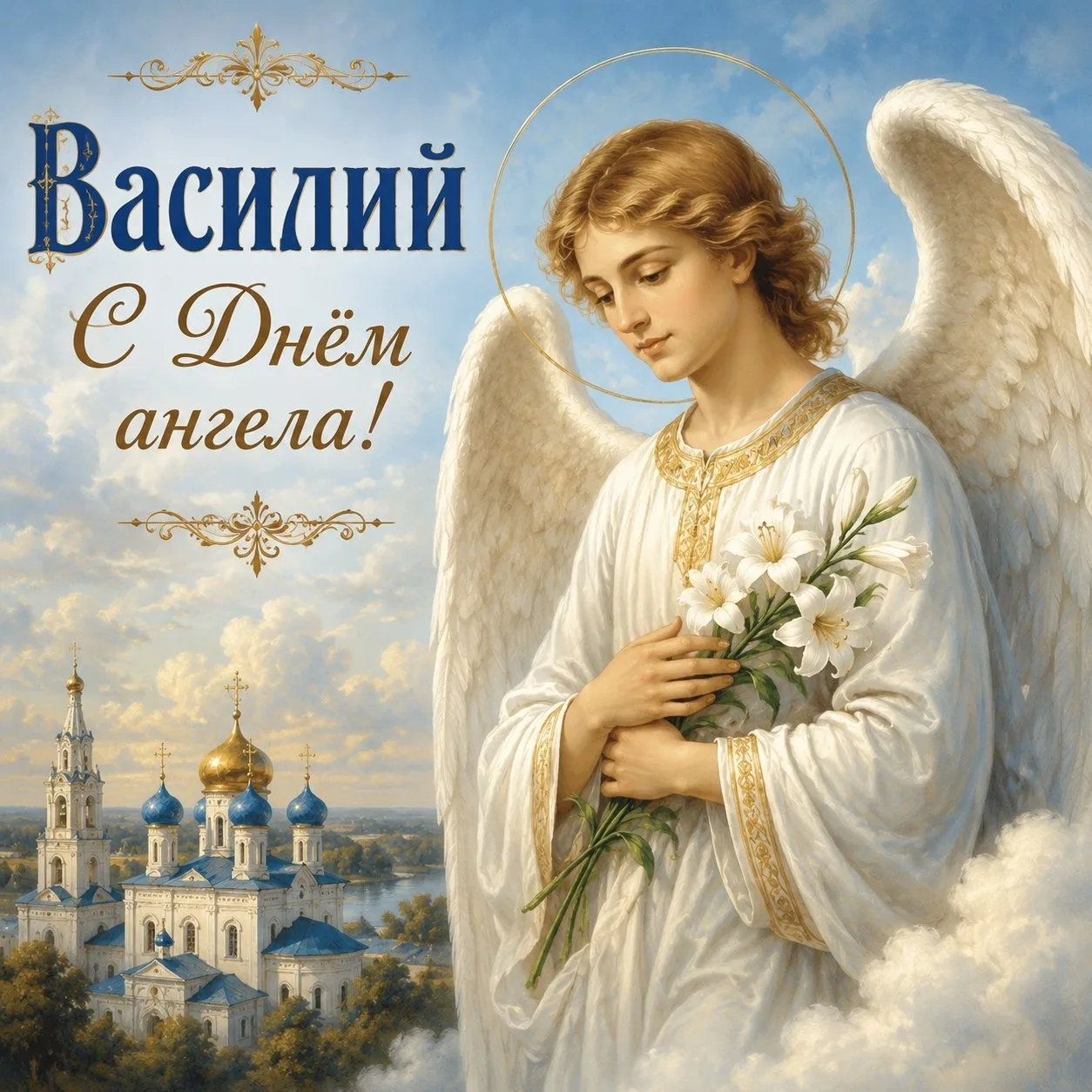 👼✨ 23 мая — именины Василия  Сегодня День ангела отмечают Василии — люди с сильным характером, добры