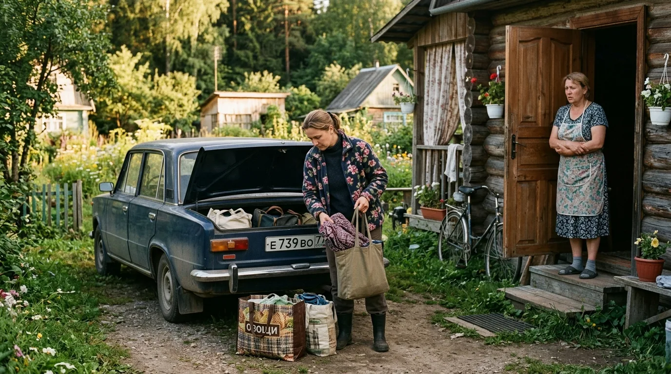 «На даче сестра сказала: “Ты всё равно приезжаешь на один день”. А потом увидела, что я...