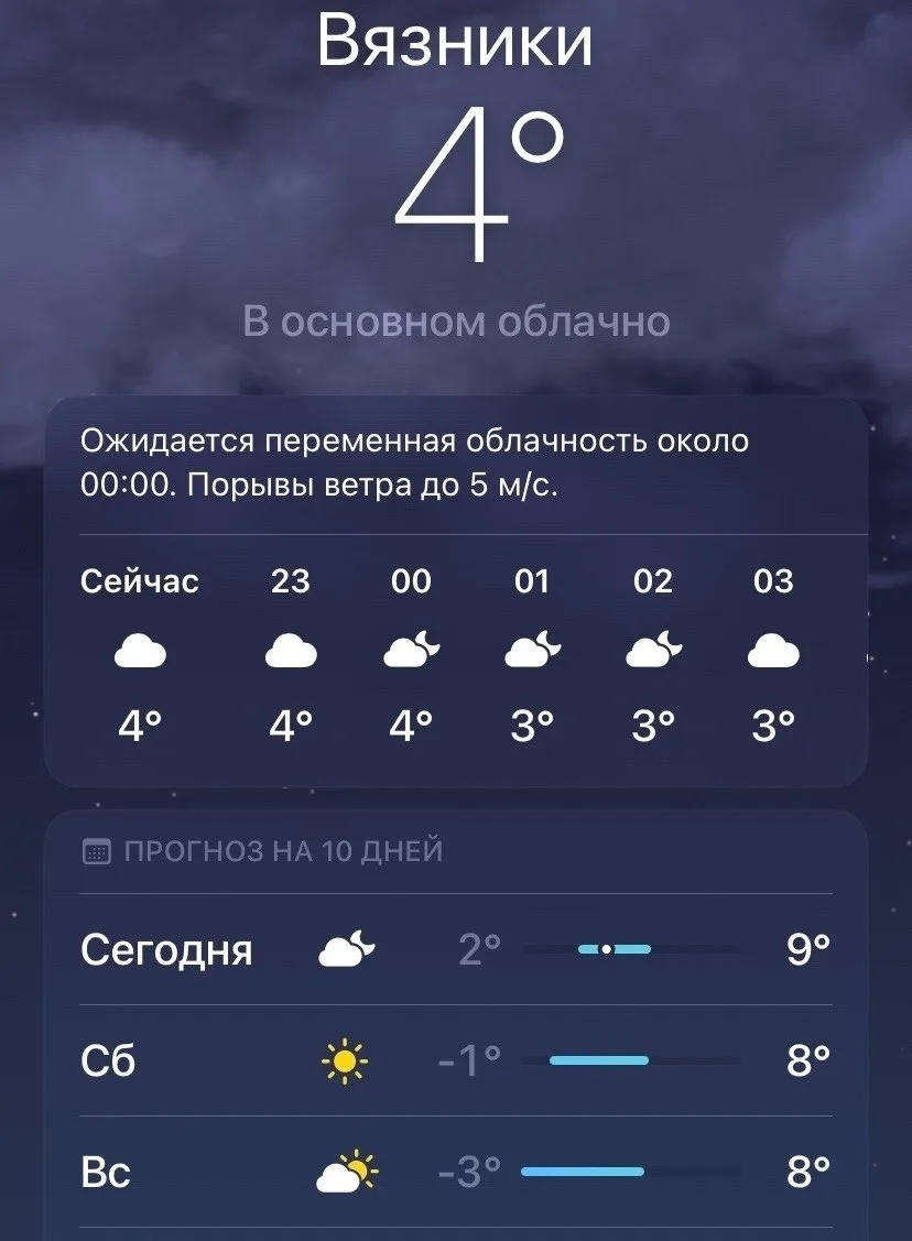 Погода на выходные🥶