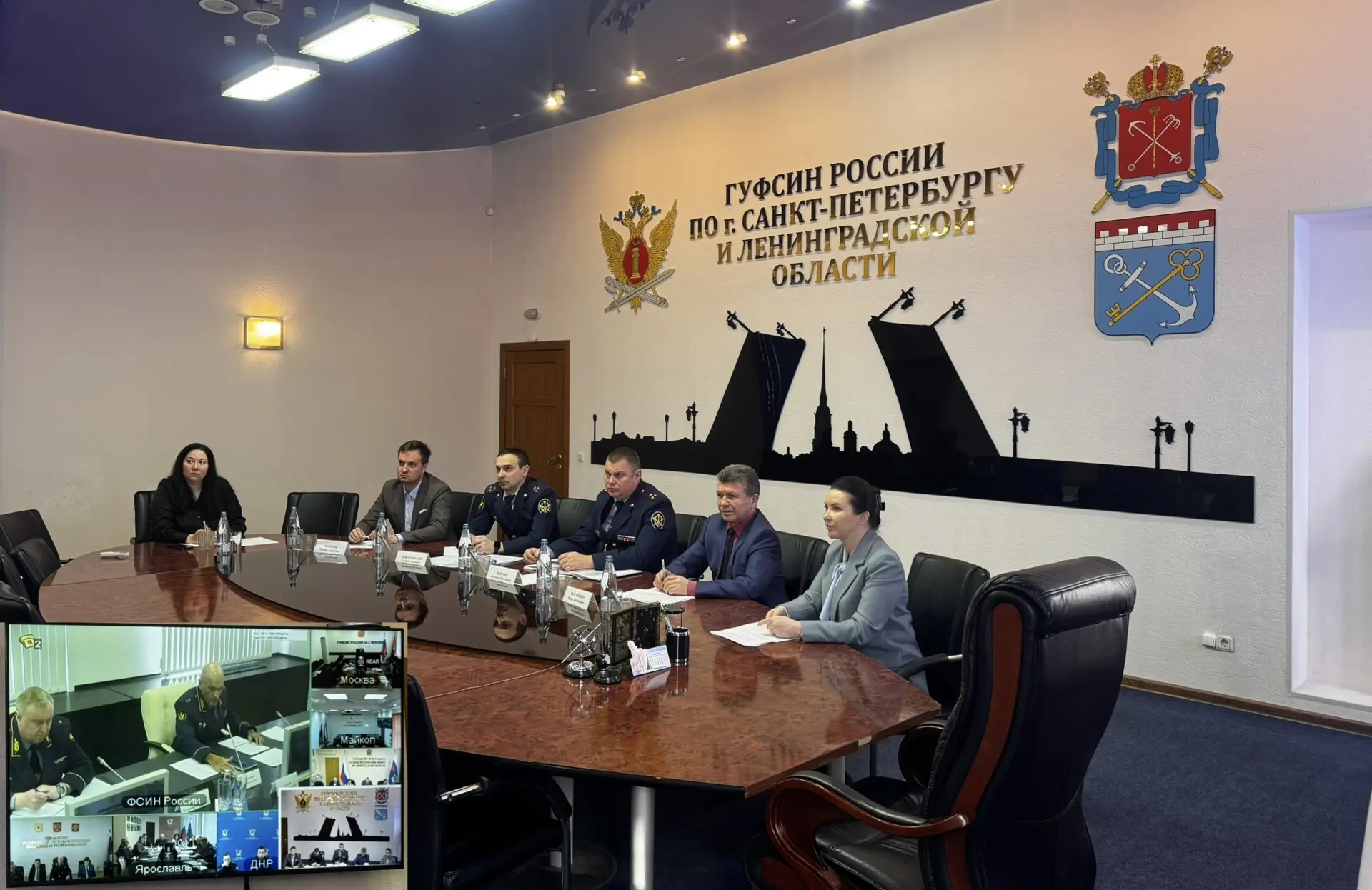 Сегодня в режиме видеоконференцсвязи принял участие в совещании, посвященном взаимодействию ФСИН с о