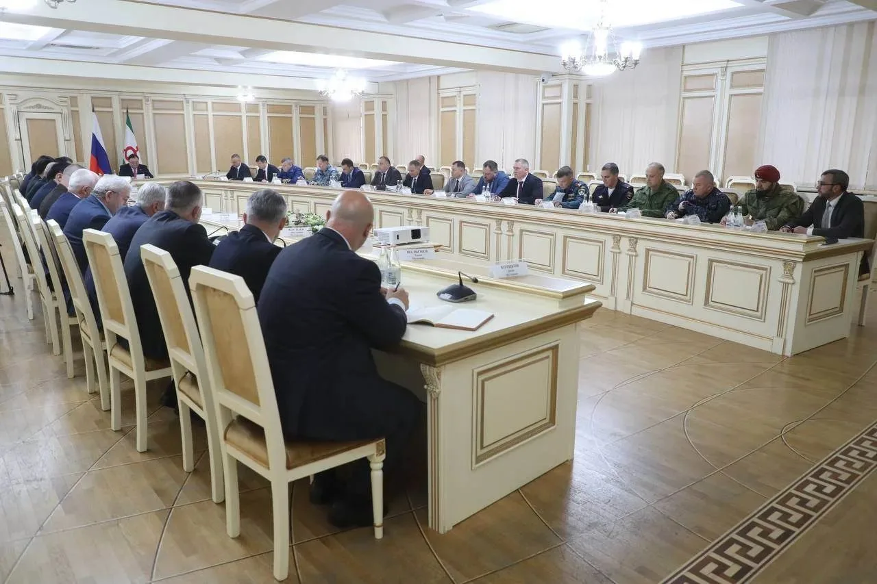 Министр внутренних дел по Республике Ингушетия принял участие в заседании Антитеррорист...