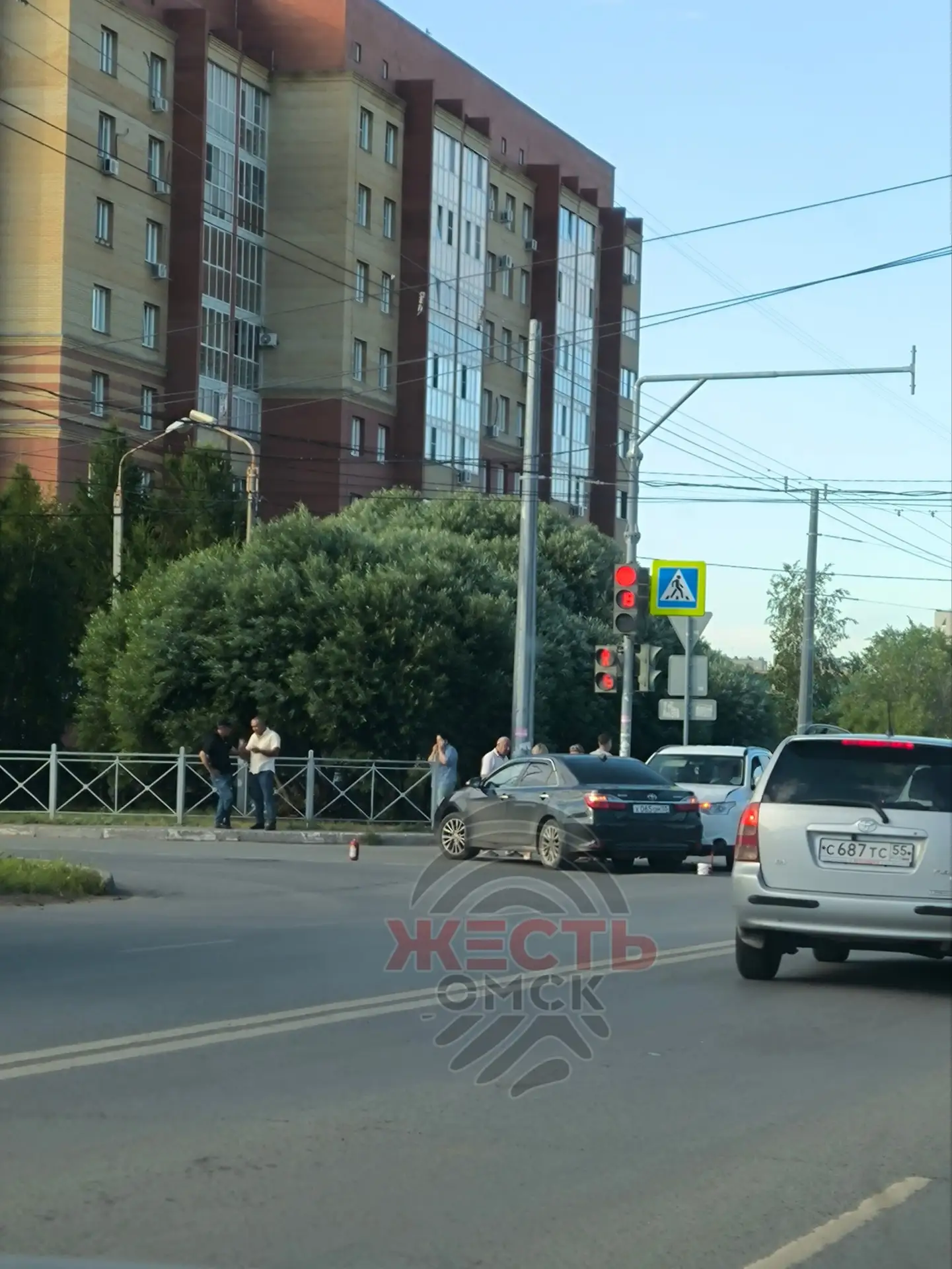 🚨Две легковушки столкнулись на Левобережье