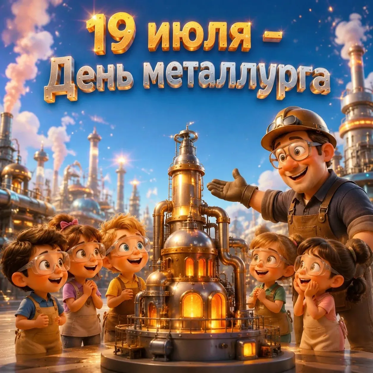 День металлурга: приглашаем в научное приключение вместе с детьми!