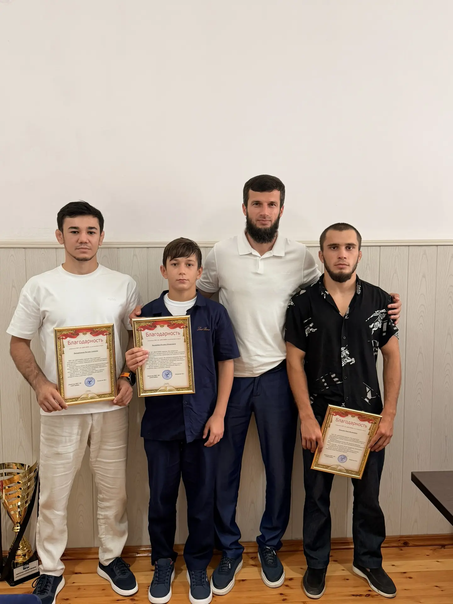 Сегодня в стенах нашей школы состоялось чествование наших учащихся ,чемпионов Европы по...