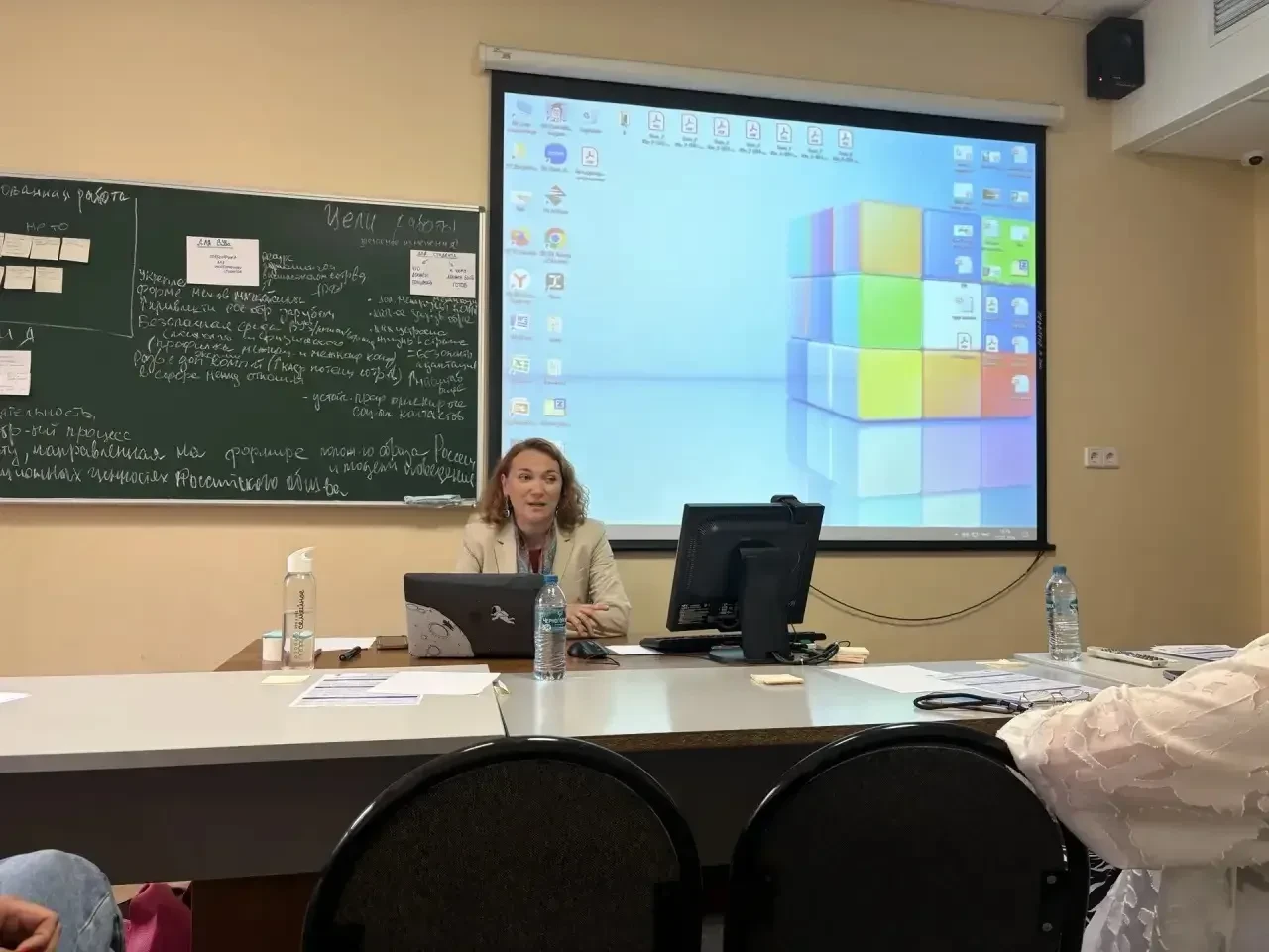 Начальник управления международных связей КГУ приняла участие в стратегической сессии Проектного офи