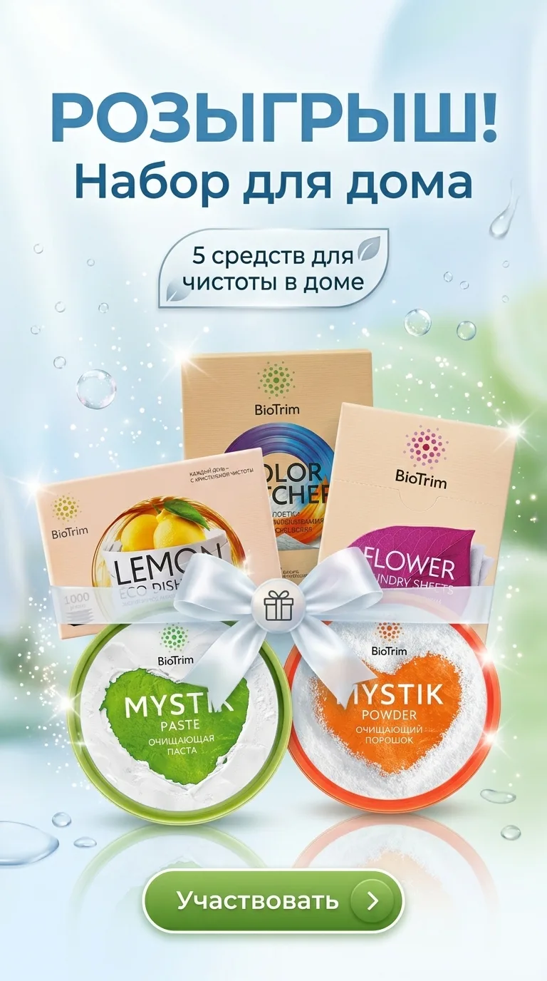 🎁 РОЗЫГРЫШ! 🎁 Дарим набор косметики для дома 💙