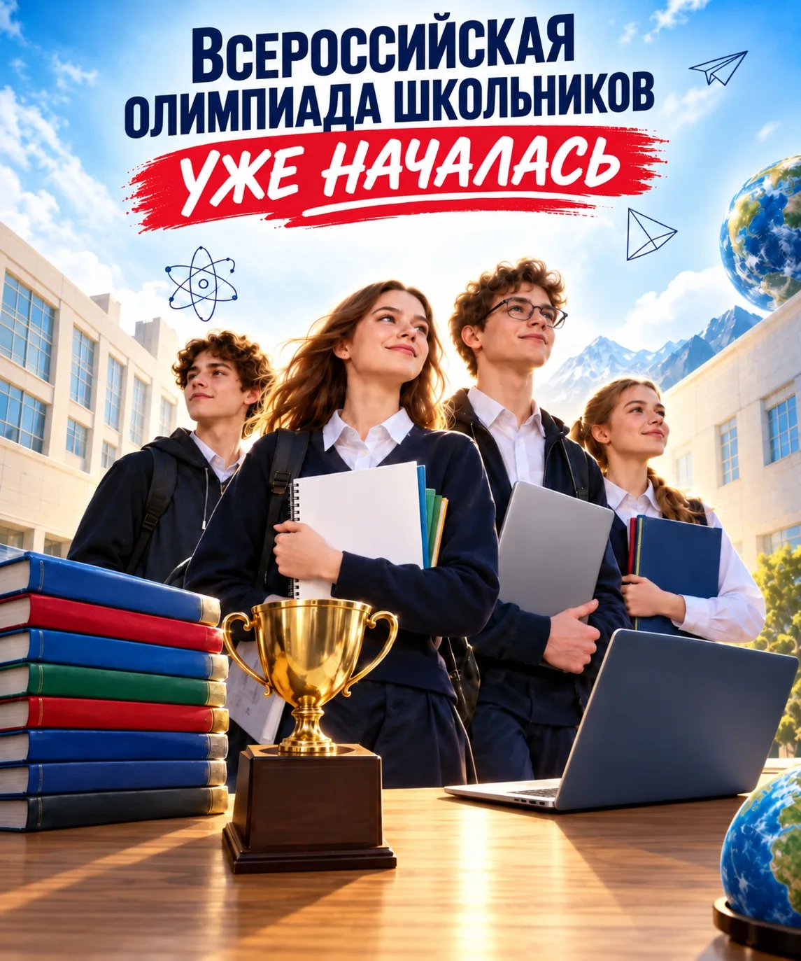 🧠 Время проявить себя: Всероссийская олимпиада школьников 2026-2027 уже здесь!