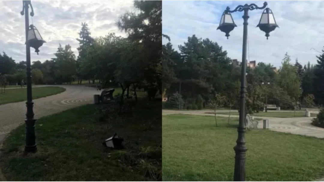 В азовском парке Памяти вандалы разбили несколько уличных фонарей. Об этом сообщается в...