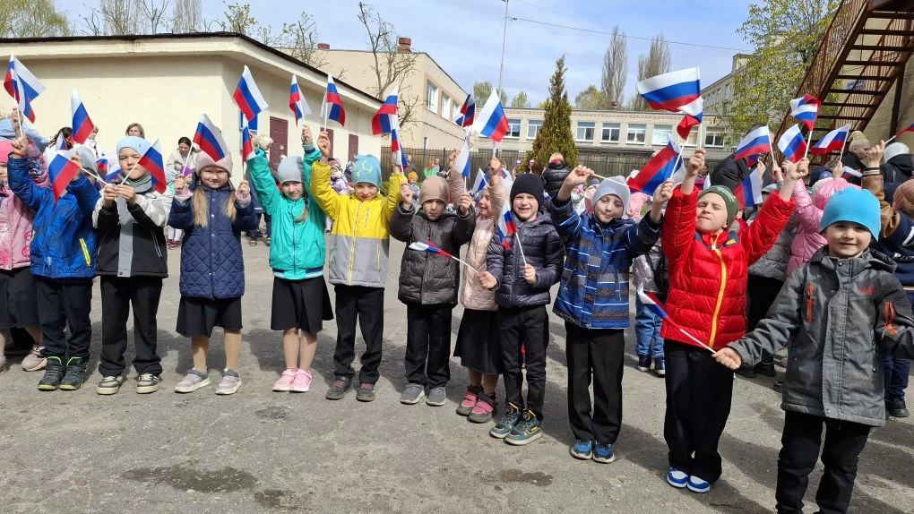 30 апреля коллектив воспитанников дошкольного отделения нашего лицея принял участие в региональном Ф